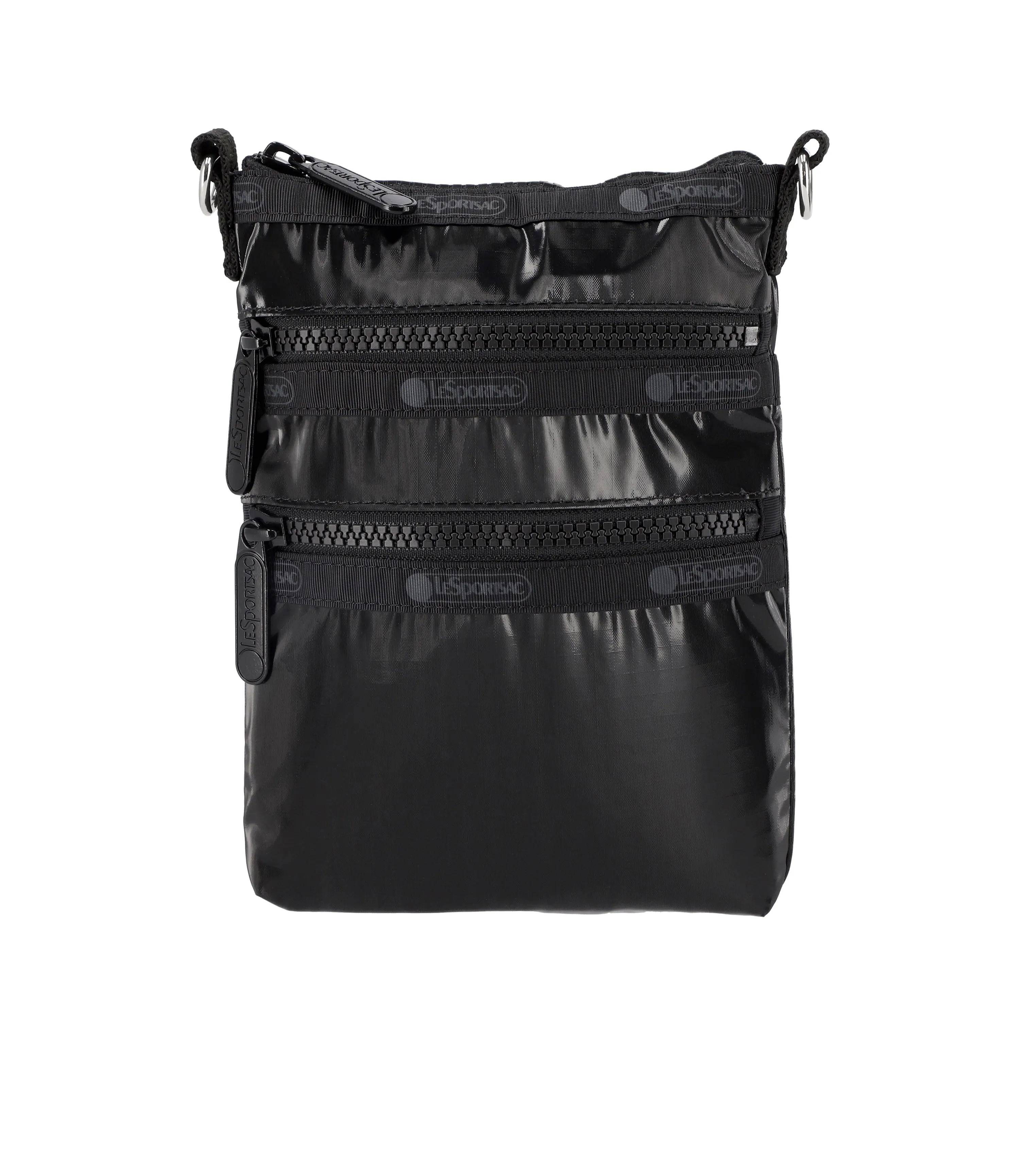 3-Zip Crossbody
