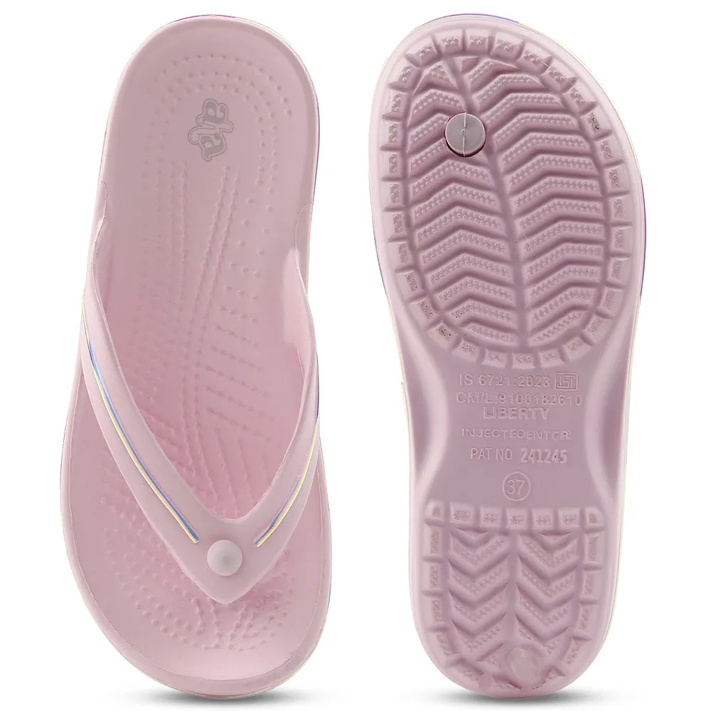 A-HA Pink Casual Slipper For Women MINY By Liberty