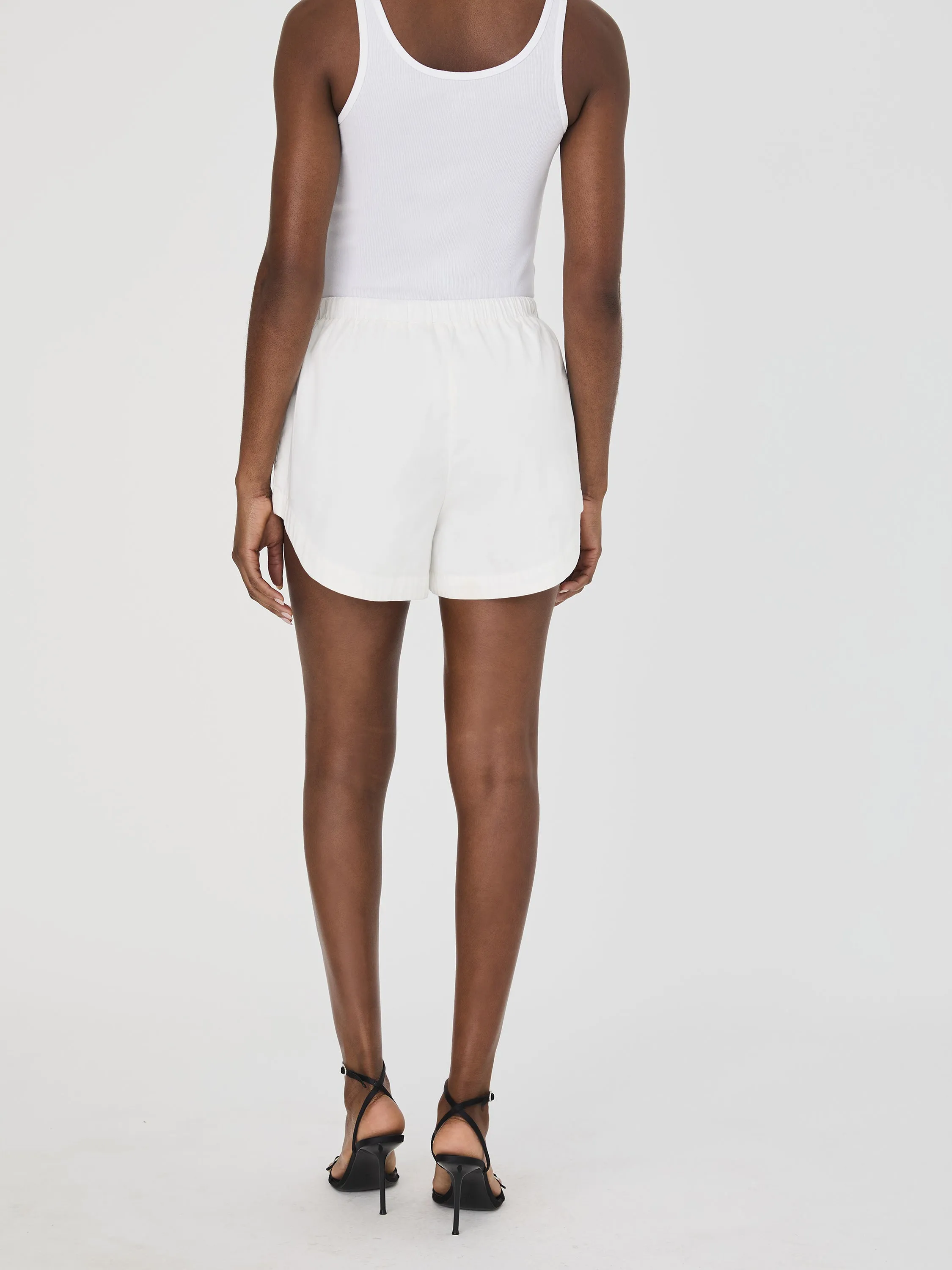 Alexis Cotton Drawstring Shorts