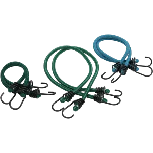 Assorted Bungee Cords - 6 Pack