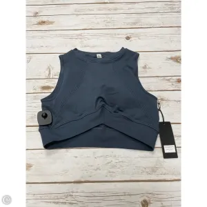 Athletic Bra By Cmc In Blue, Size: L