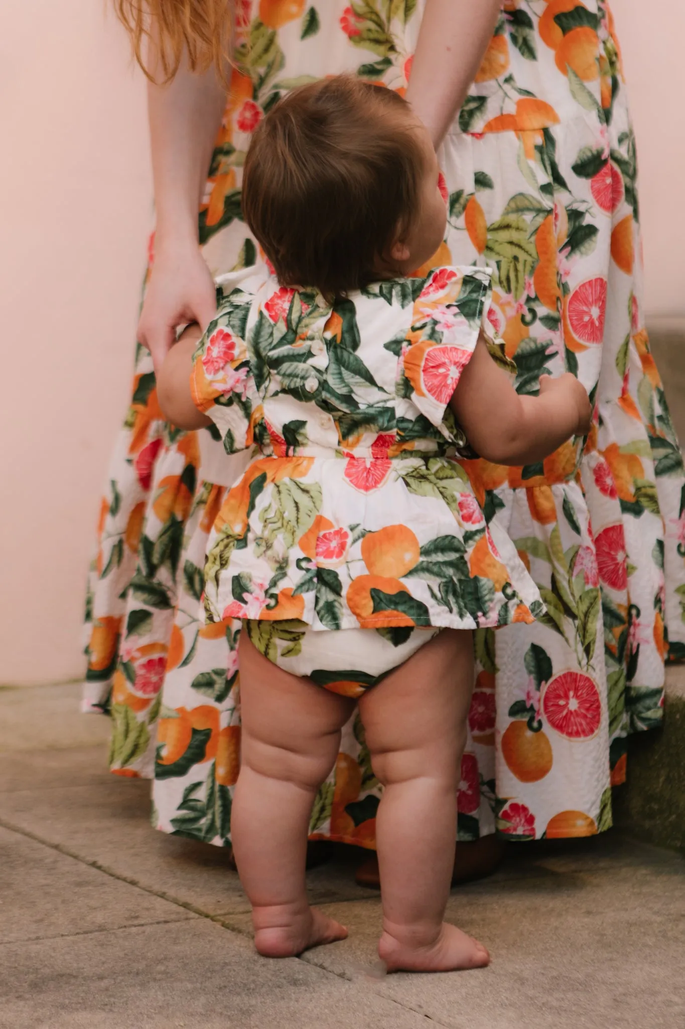 Baby Trixie Skirt Romper in Citrus