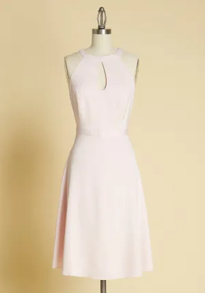 Best of Luxe Satin Halter Dress