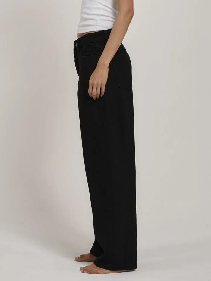 Billie Low Rise Baggy Jean - Black Rinse