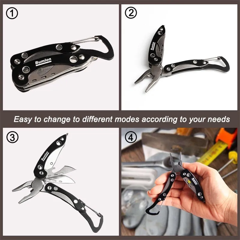 Camping Kit Pliers Knife Small Portable
