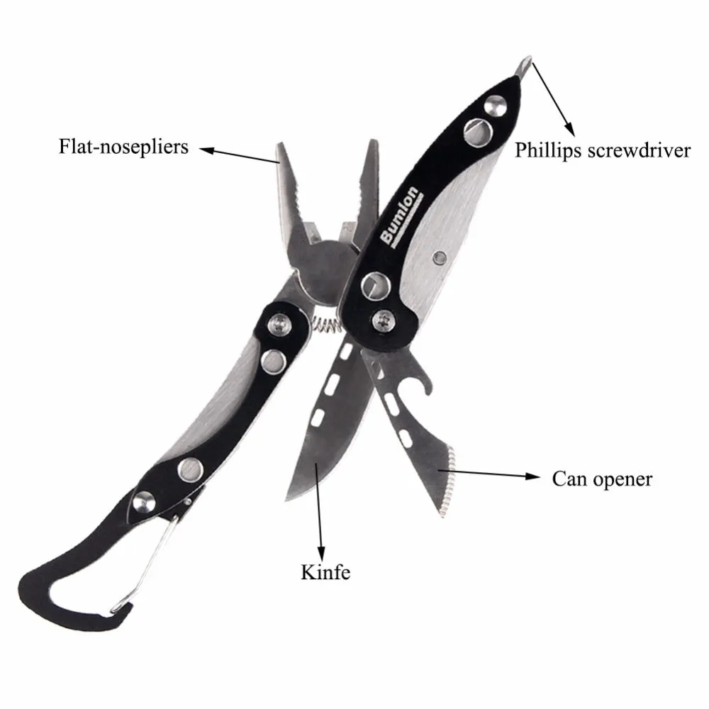 Camping Kit Pliers Knife Small Portable