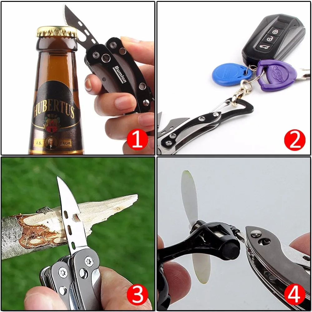 Camping Kit Pliers Knife Small Portable