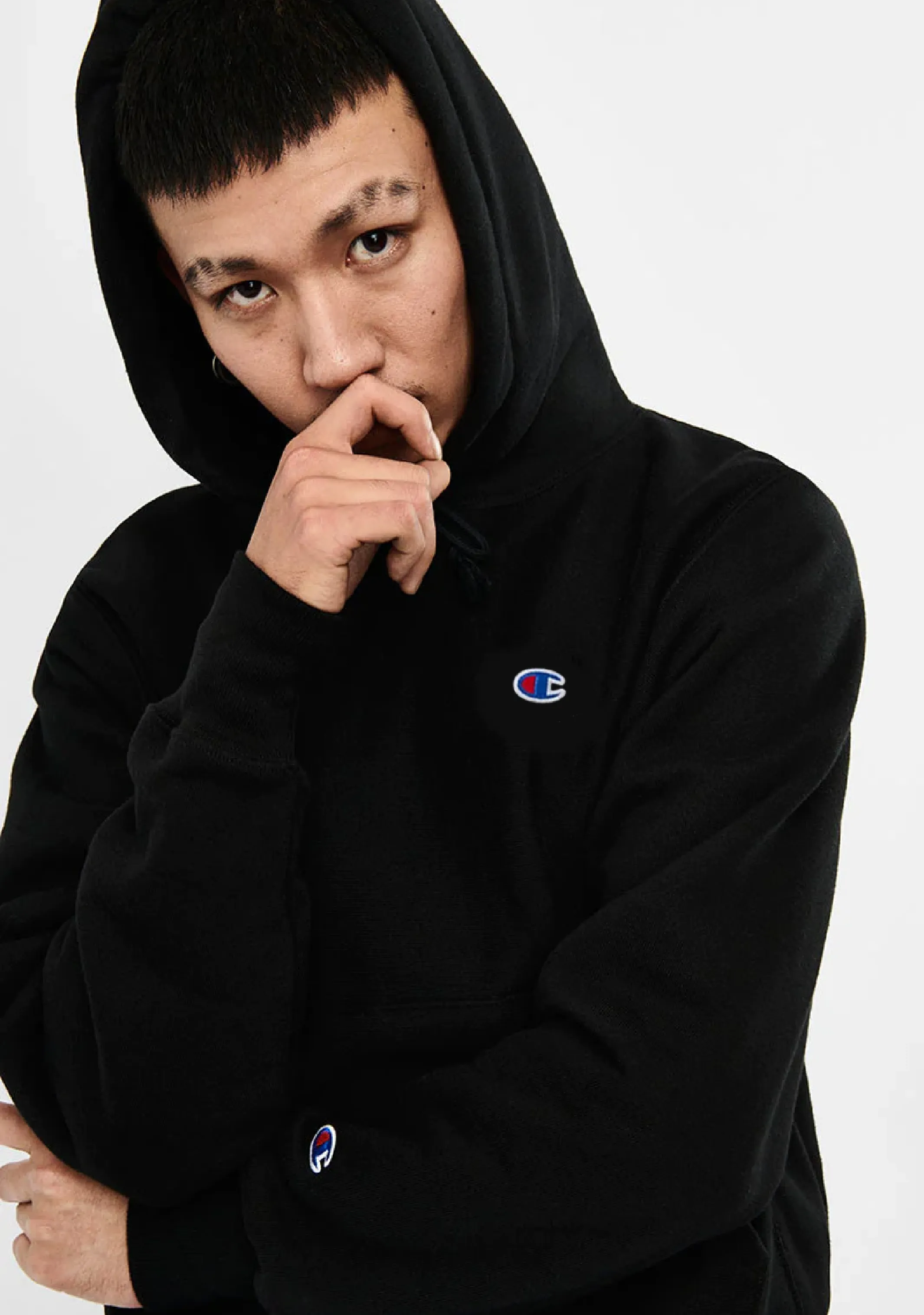 Champion Mens C Logo Hoodie
