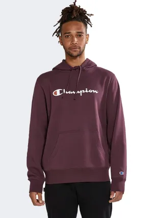 Champion Mens Script Hoodie