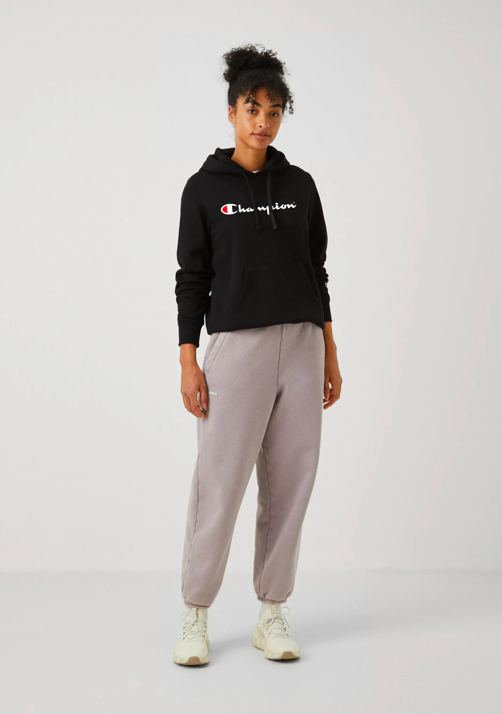 Champion Women’s Script Hoodie Black