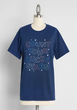 Count Your Lucky Stars Graphic Tee