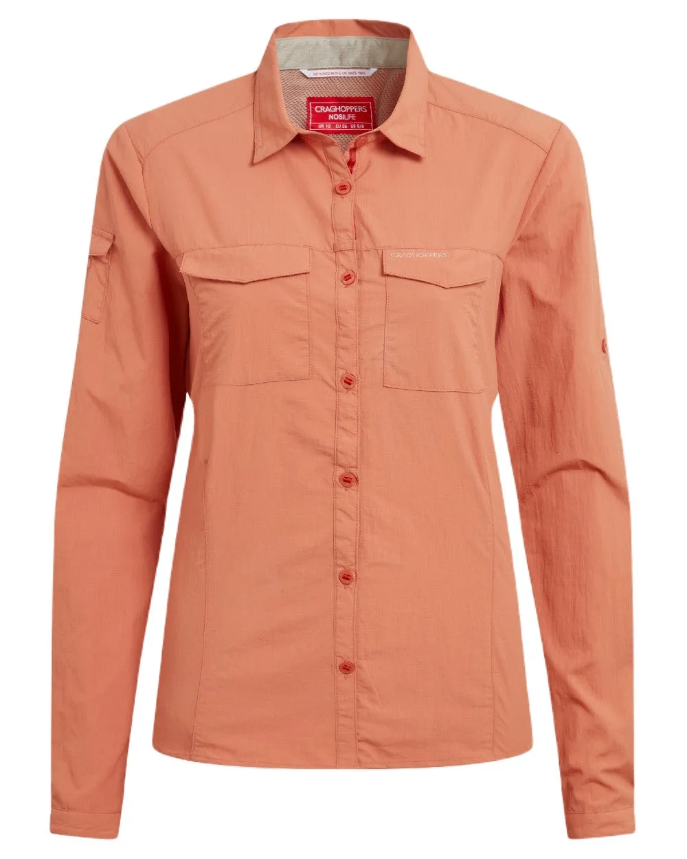 Craghoppers Womens NosiLife Adventure Long Sleeved Shirt III