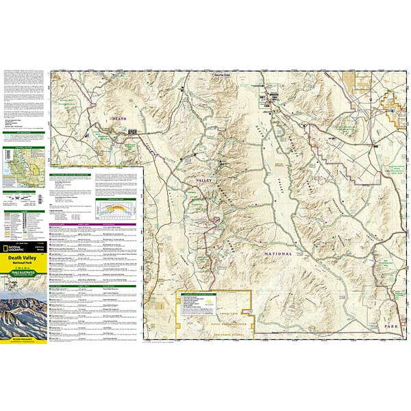 Death Valley National Park Map