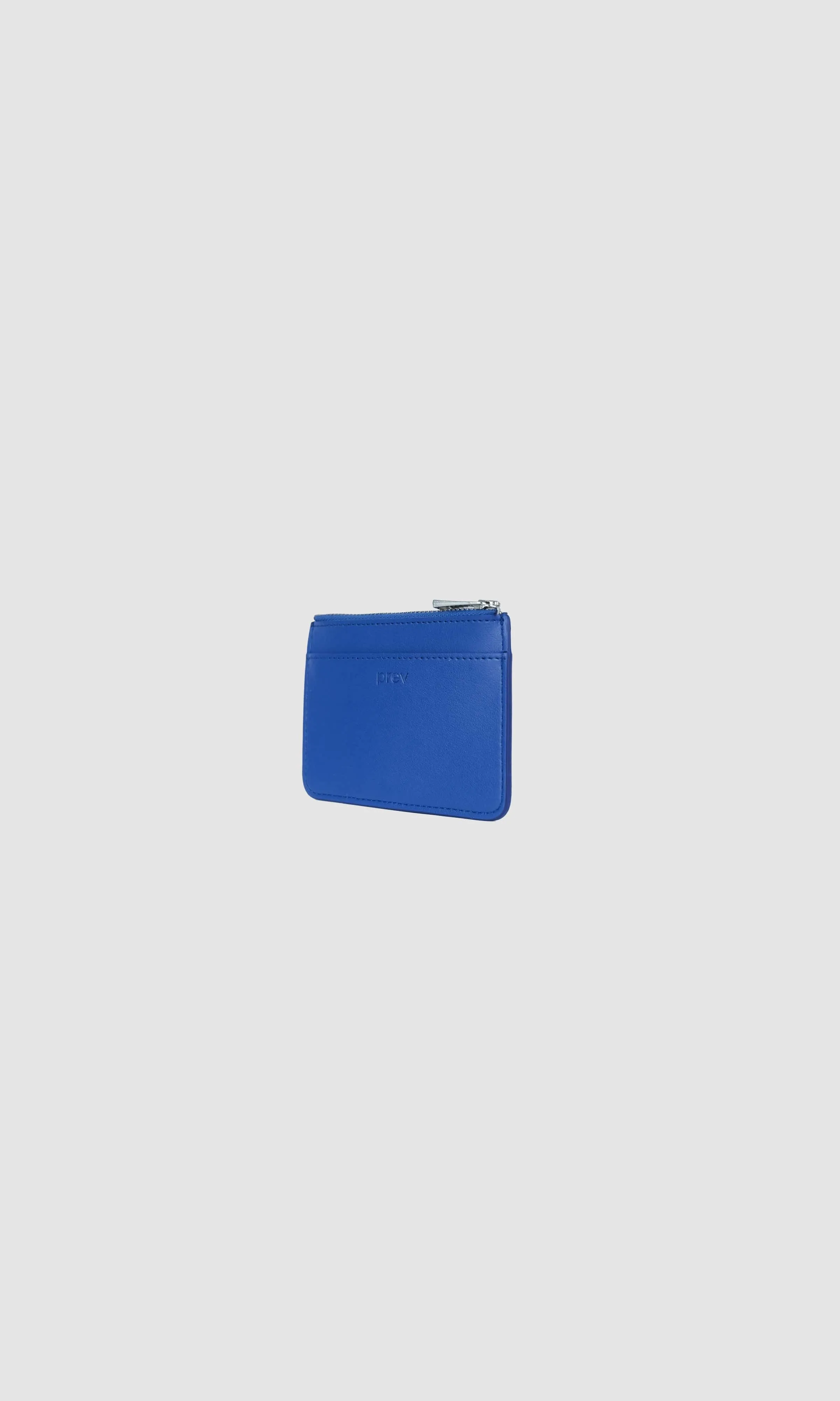 Egalite Vegan Apple Leather Card Holder | Electric Blue