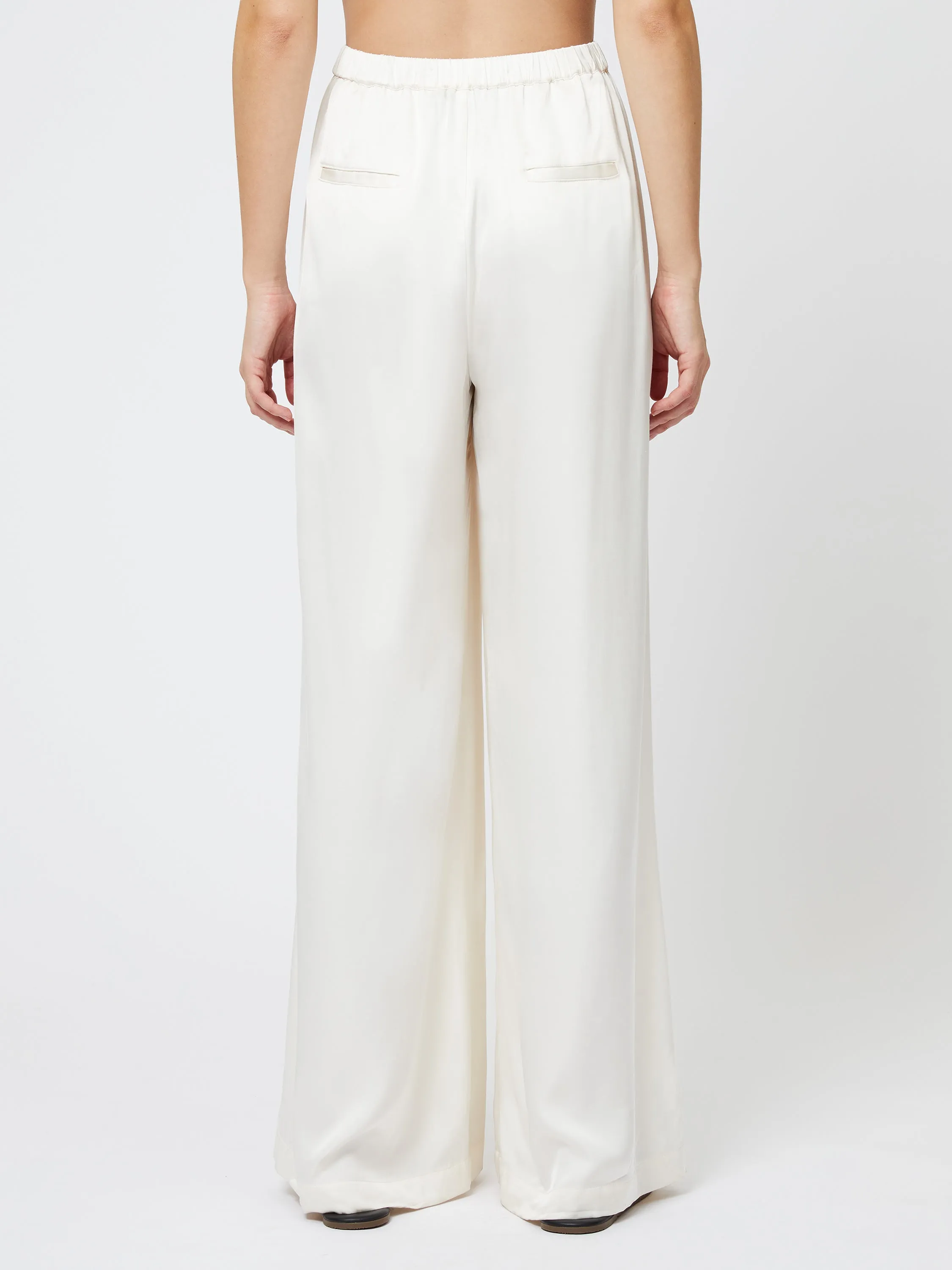 Ennis Satin Elasticated Trouser