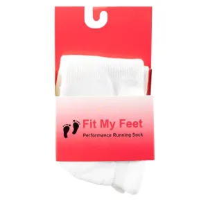 FMF Performance No-Show Socks - White