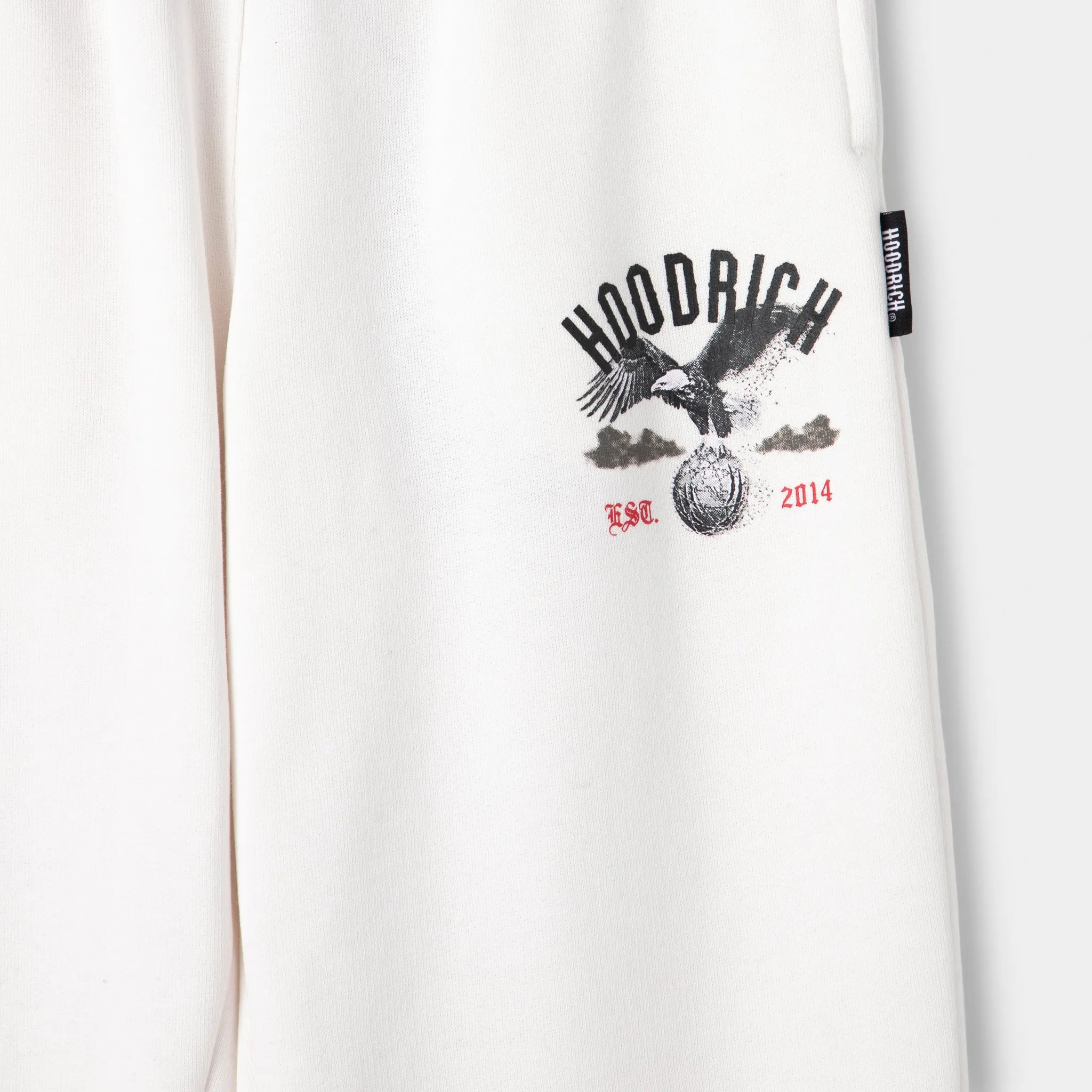 Hoodrich Juniors' Eagle Open Hem Jogger Blanc de Blanc / Black - Lychee