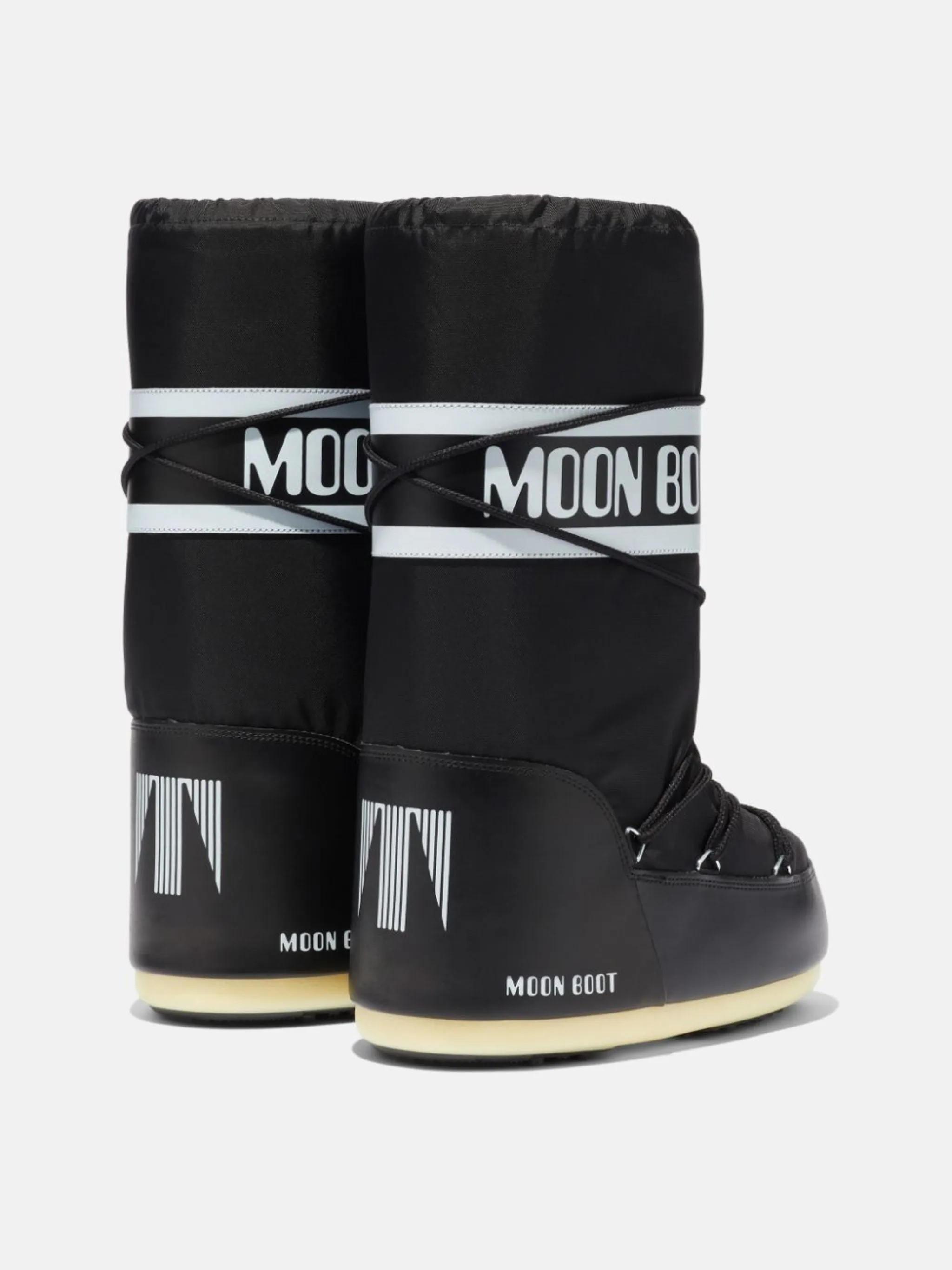 Icon Black Nylon Boots