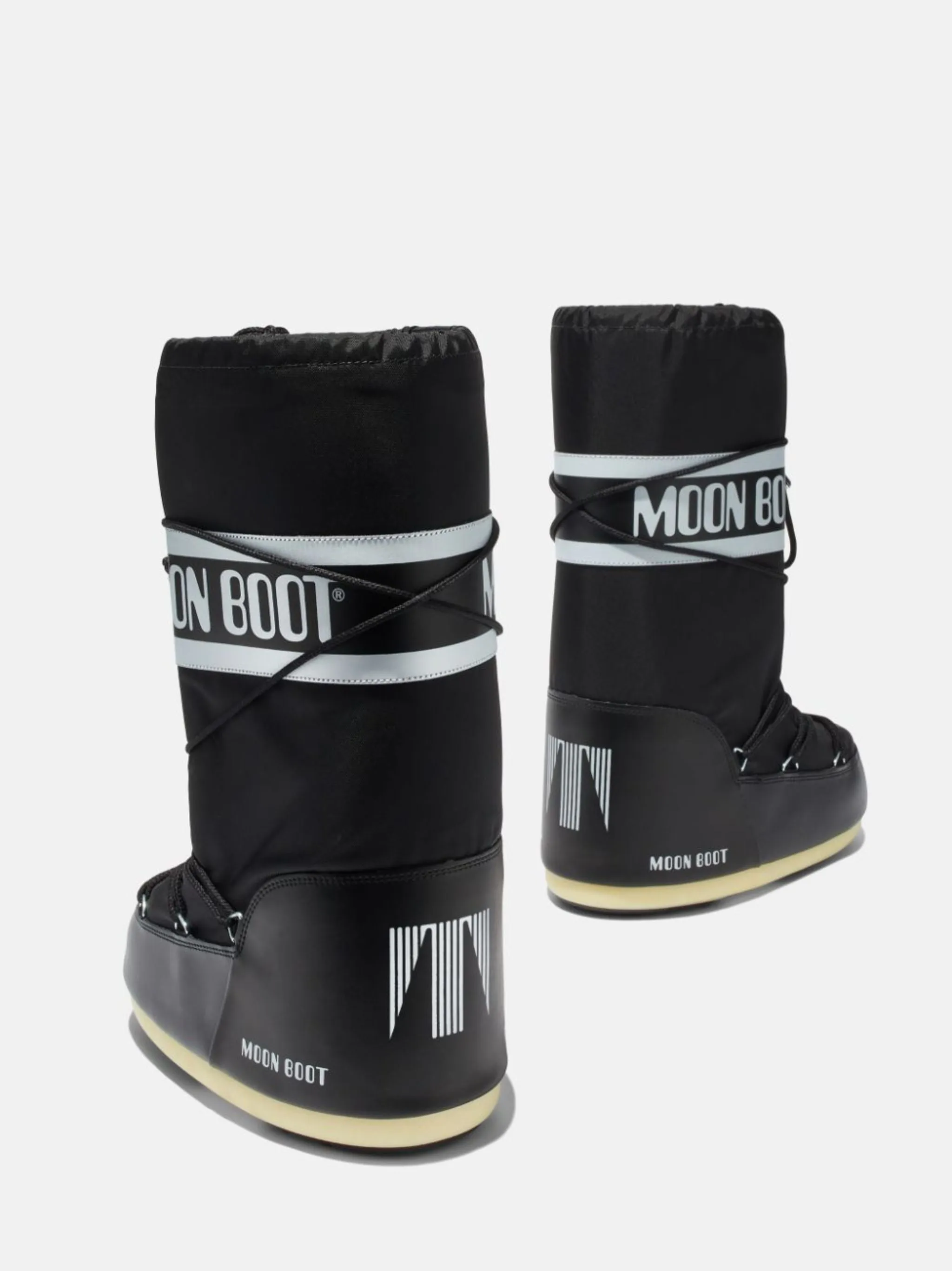 Icon Black Nylon Boots