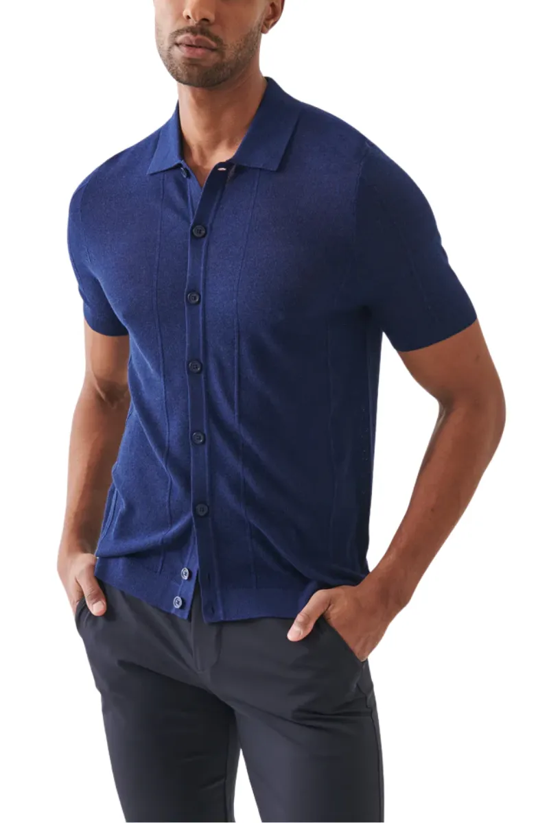 Knit Button Up