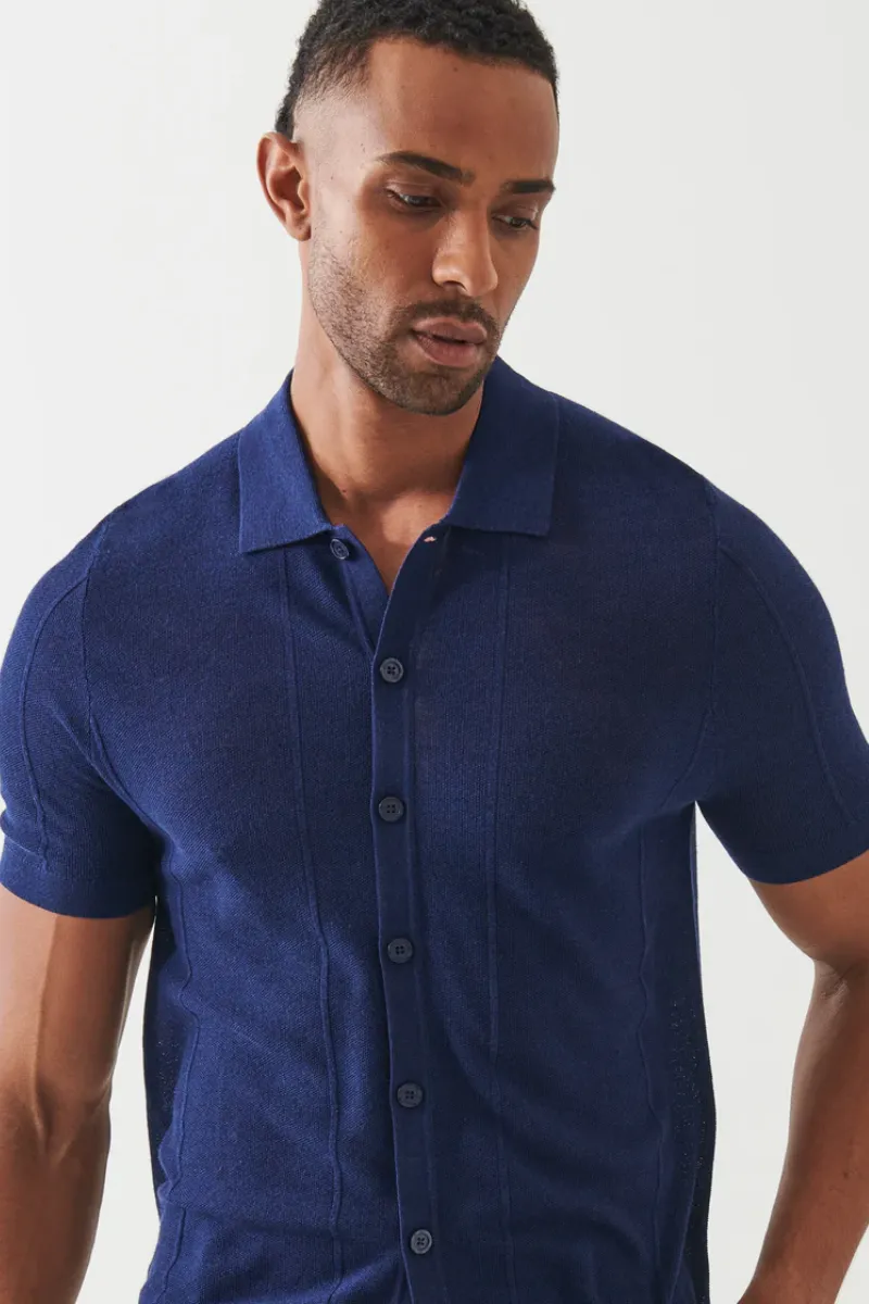 Knit Button Up