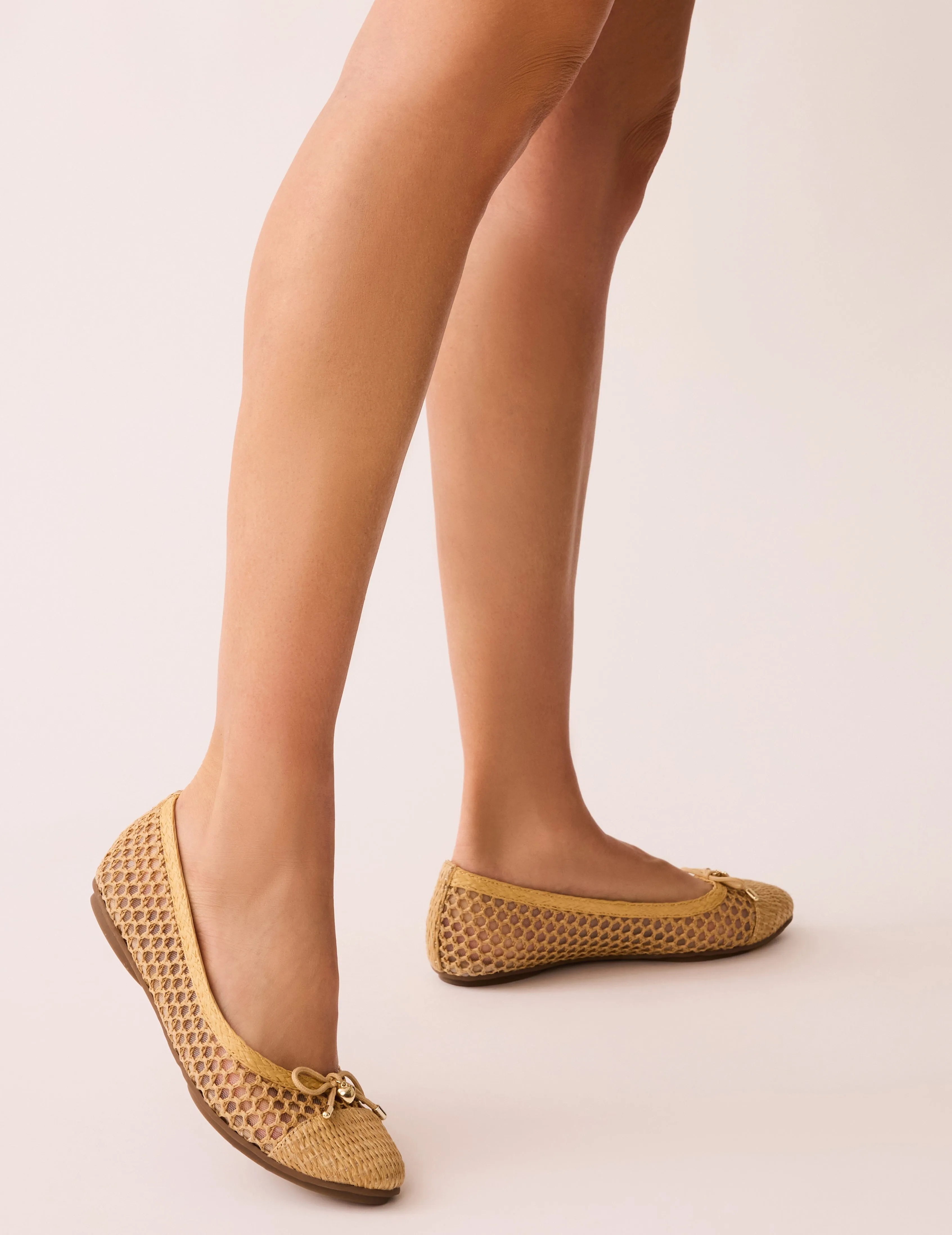 Luci Mesh Ballet Flat