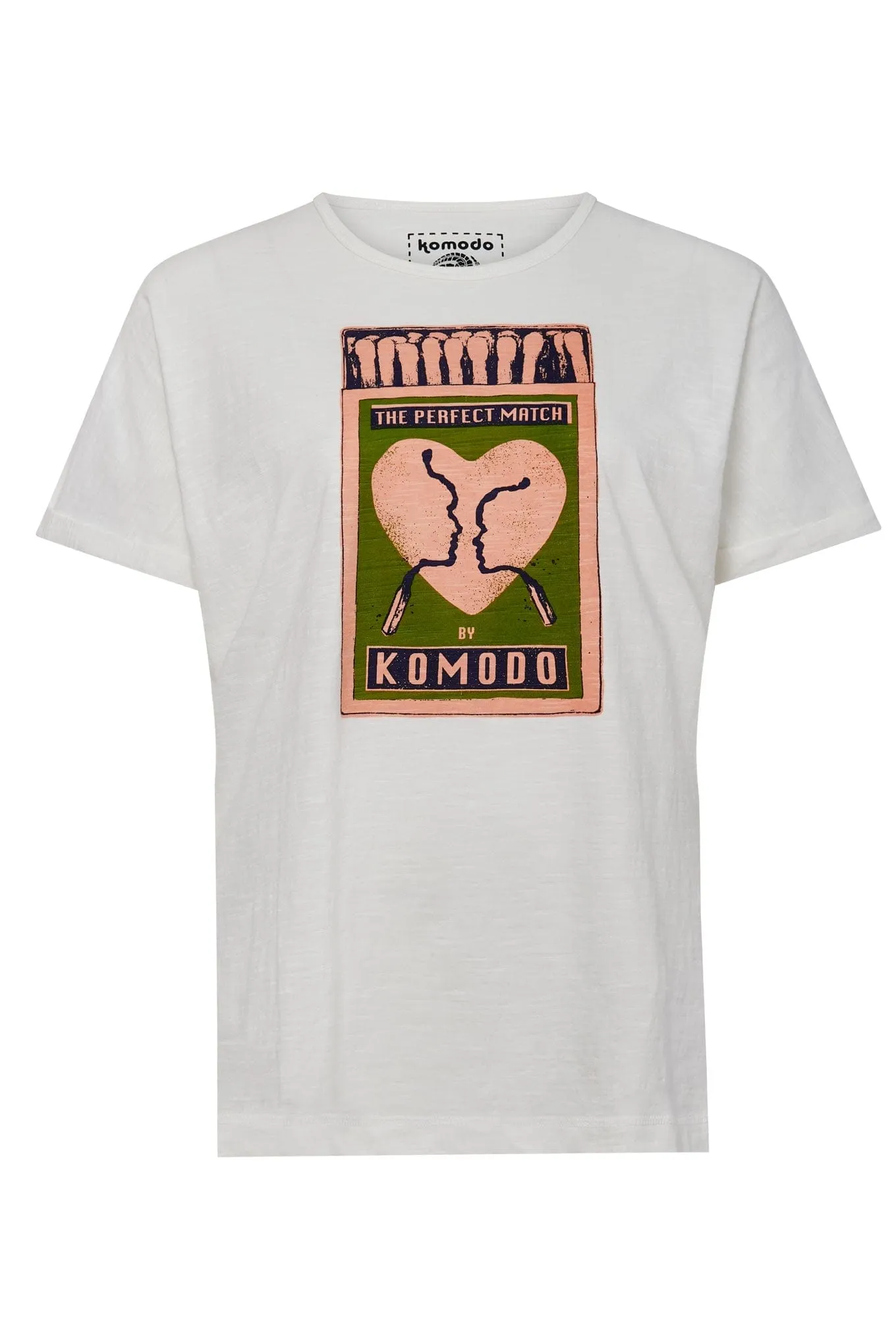 Matchmaking Women's Organic Cotton T-Shirt | Off White
