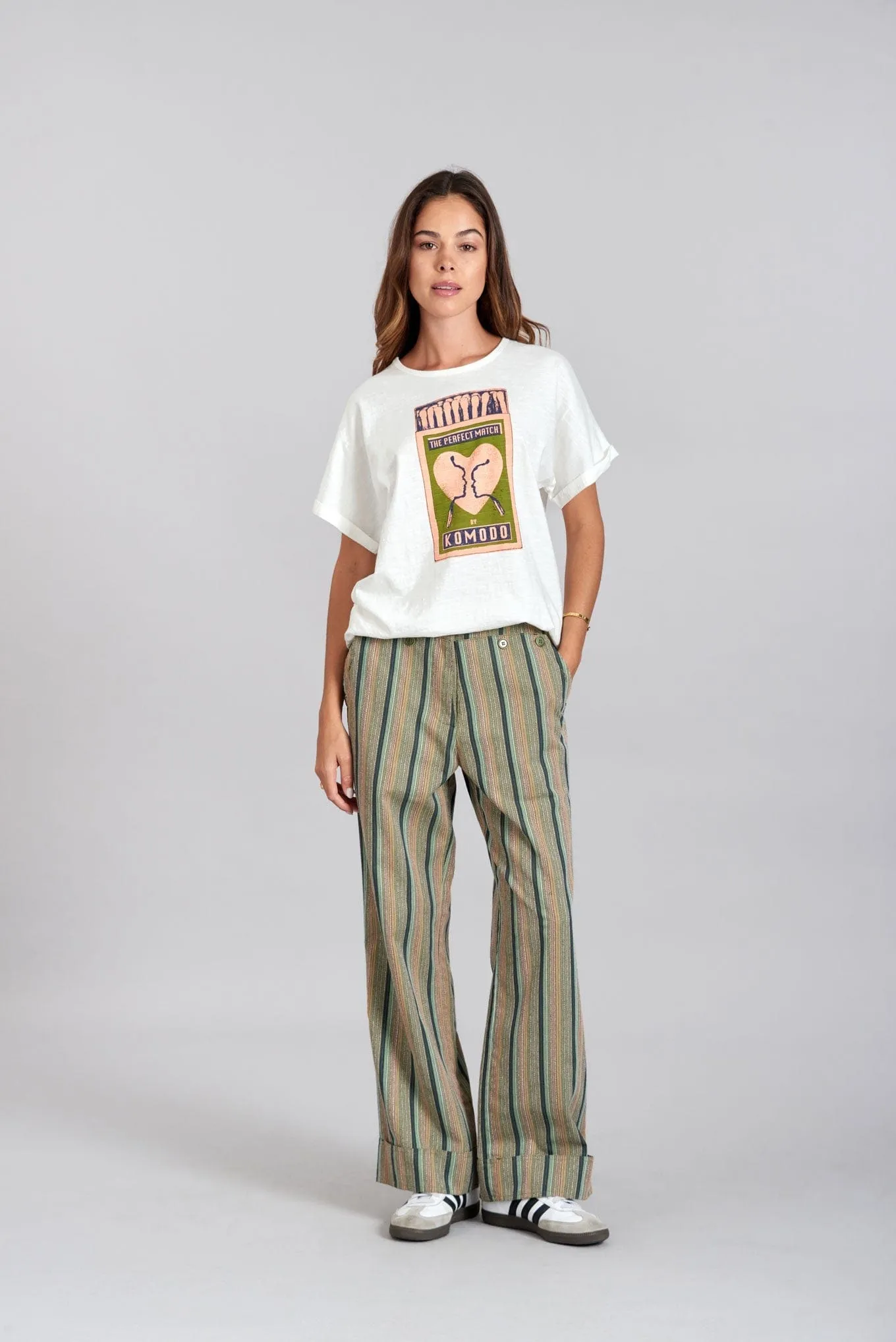 Matchmaking Women's Organic Cotton T-Shirt | Off White