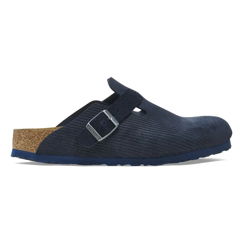 Men's Boston Suede Embossed Corduroy Midnight Regular/Wide