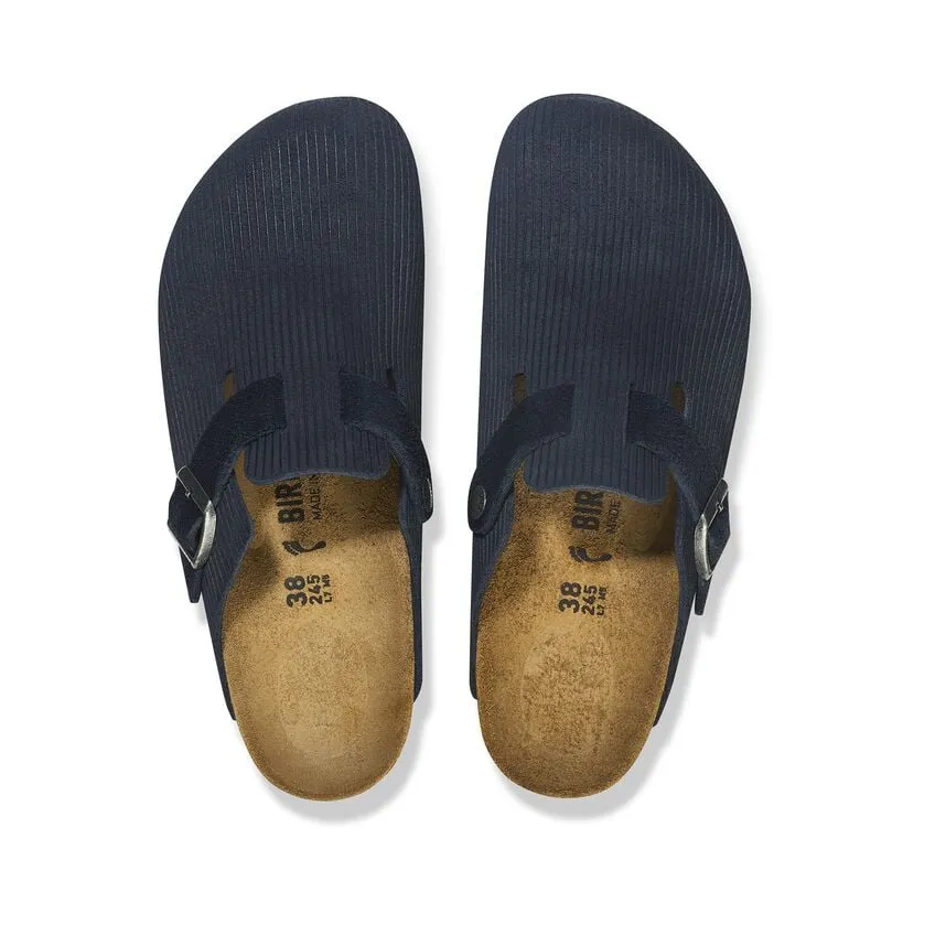 Men's Boston Suede Embossed Corduroy Midnight Regular/Wide