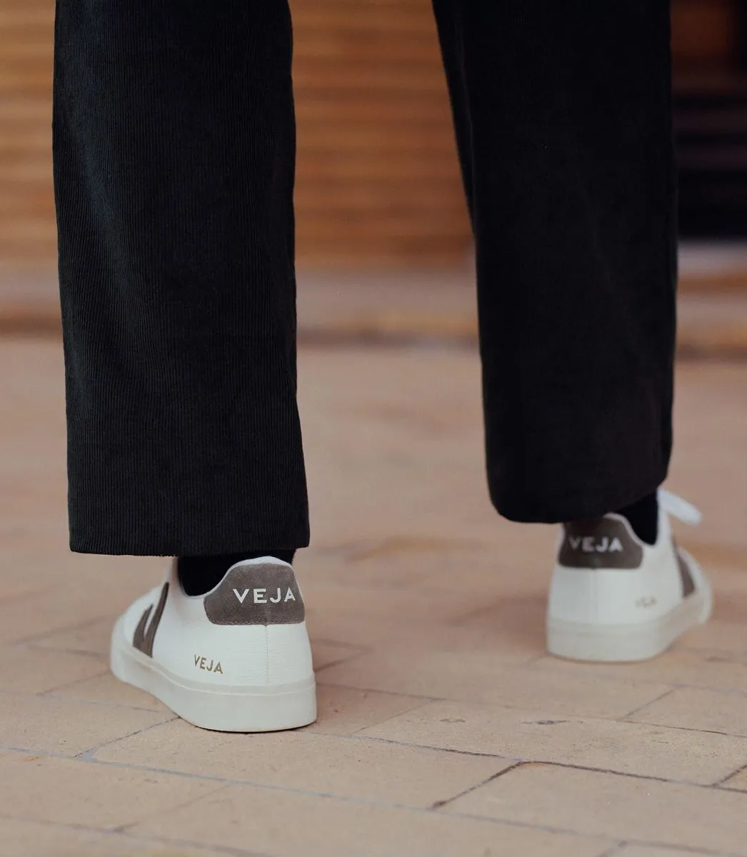 Men's CAMPO LEATHER WHITE KAKI