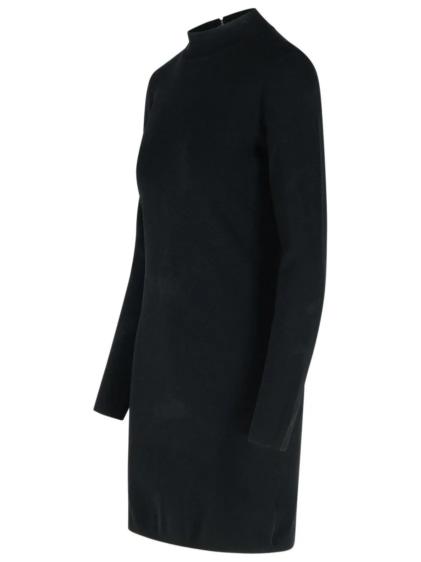 'Mini Mock' Viscose Blend Dress