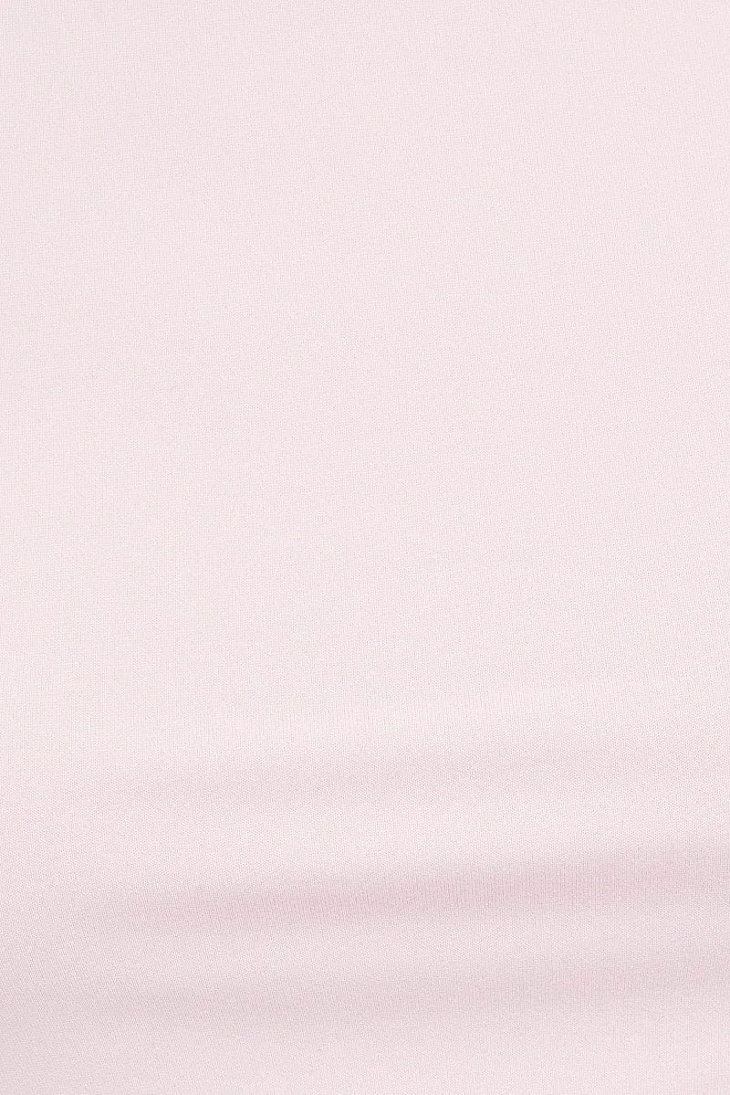 Pink Supersoft Crop Top Short Sleeve