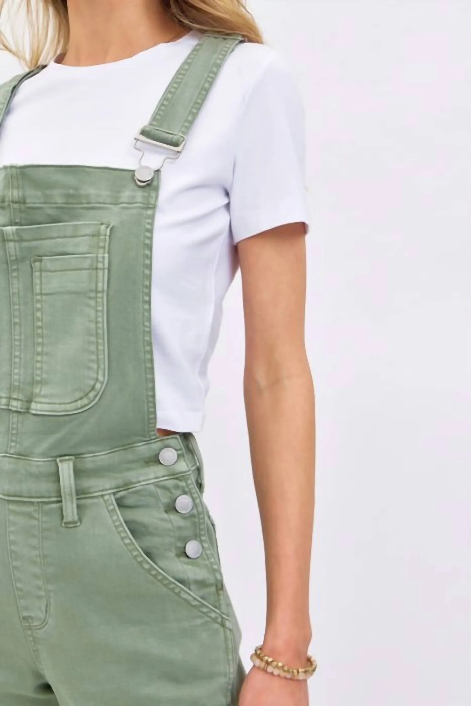 "sage The Day" Overall In Sage Green
