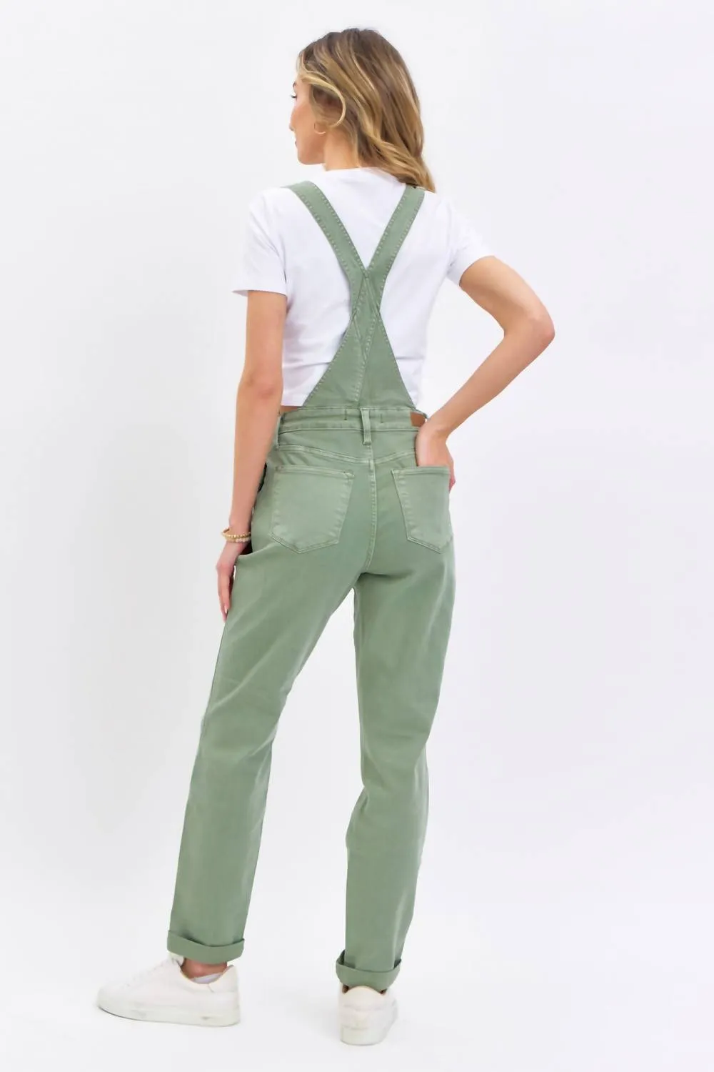 "sage The Day" Overall In Sage Green