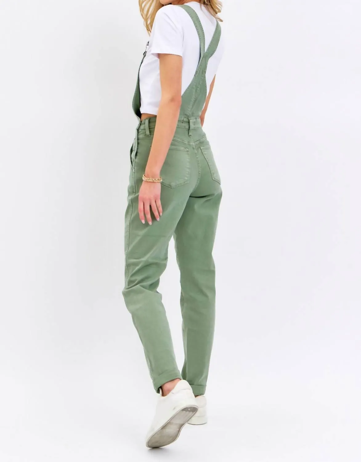 "sage The Day" Overall In Sage Green