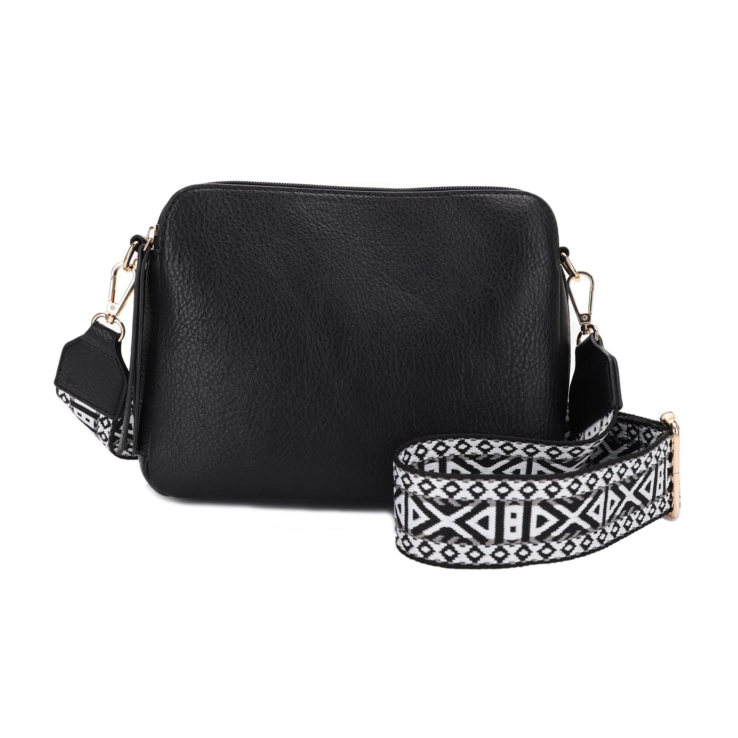 Rebecca Triple Compartment Lock and Key Concealed Carry Crossbody
