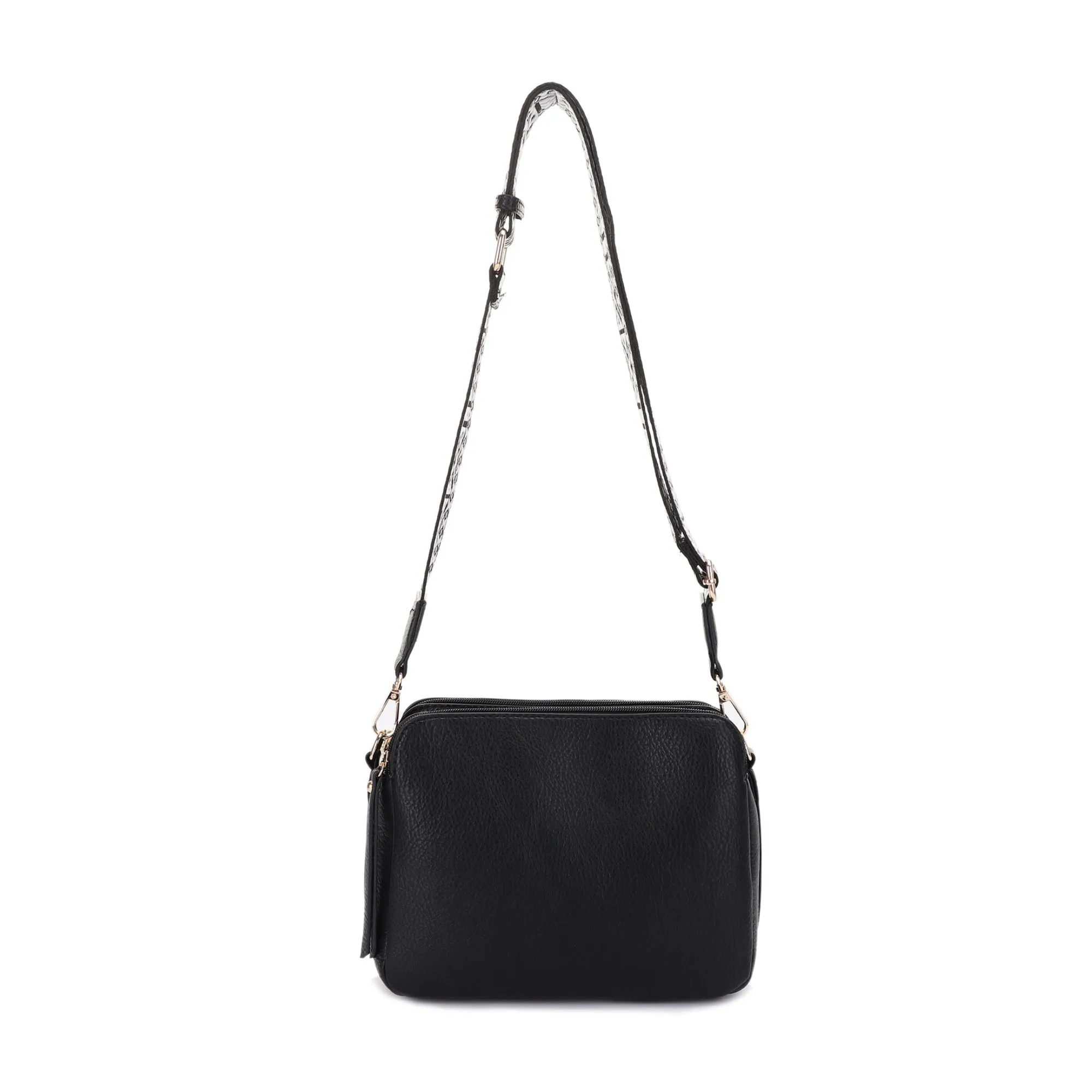 Rebecca Triple Compartment Lock and Key Concealed Carry Crossbody