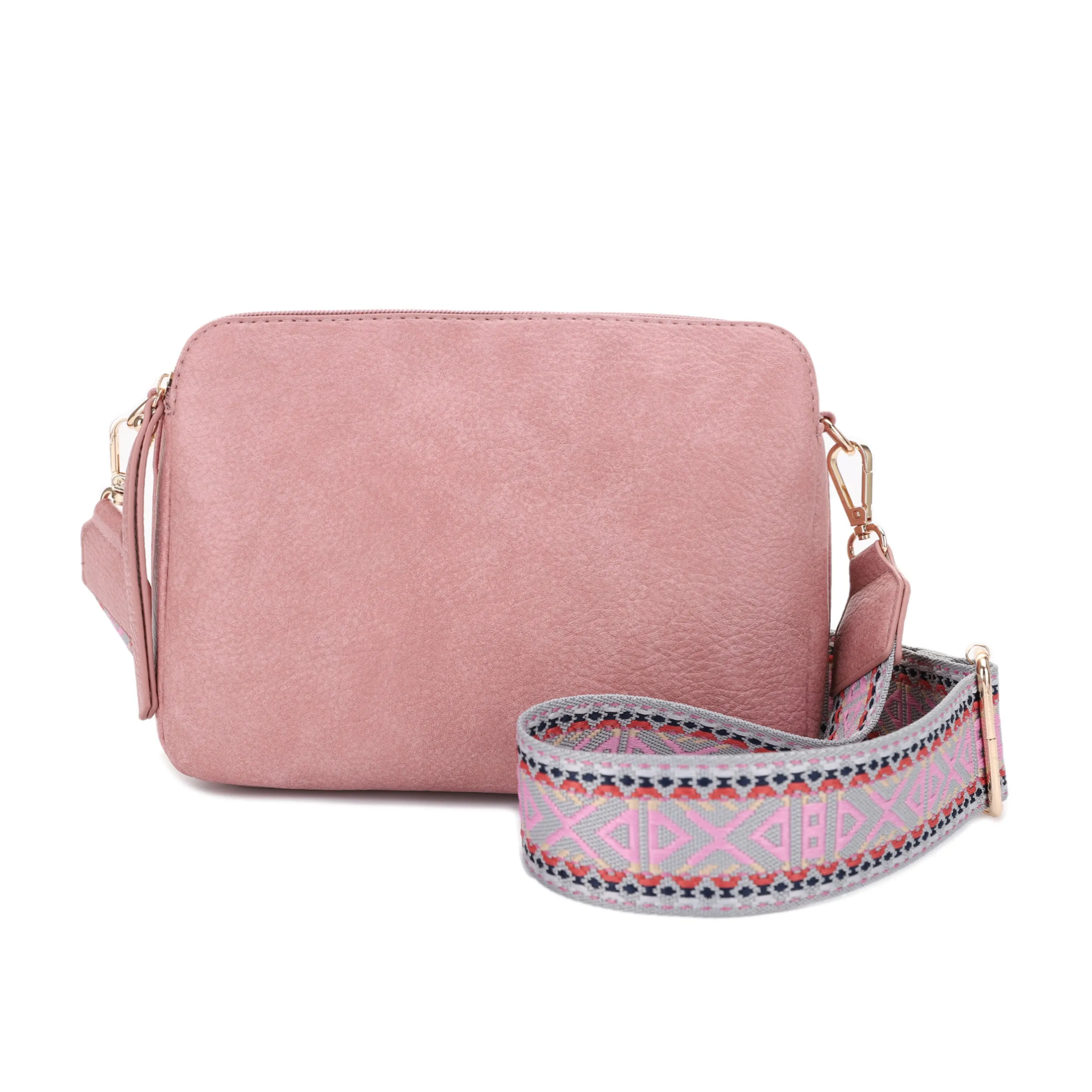 Rebecca Triple Compartment Lock and Key Concealed Carry Crossbody