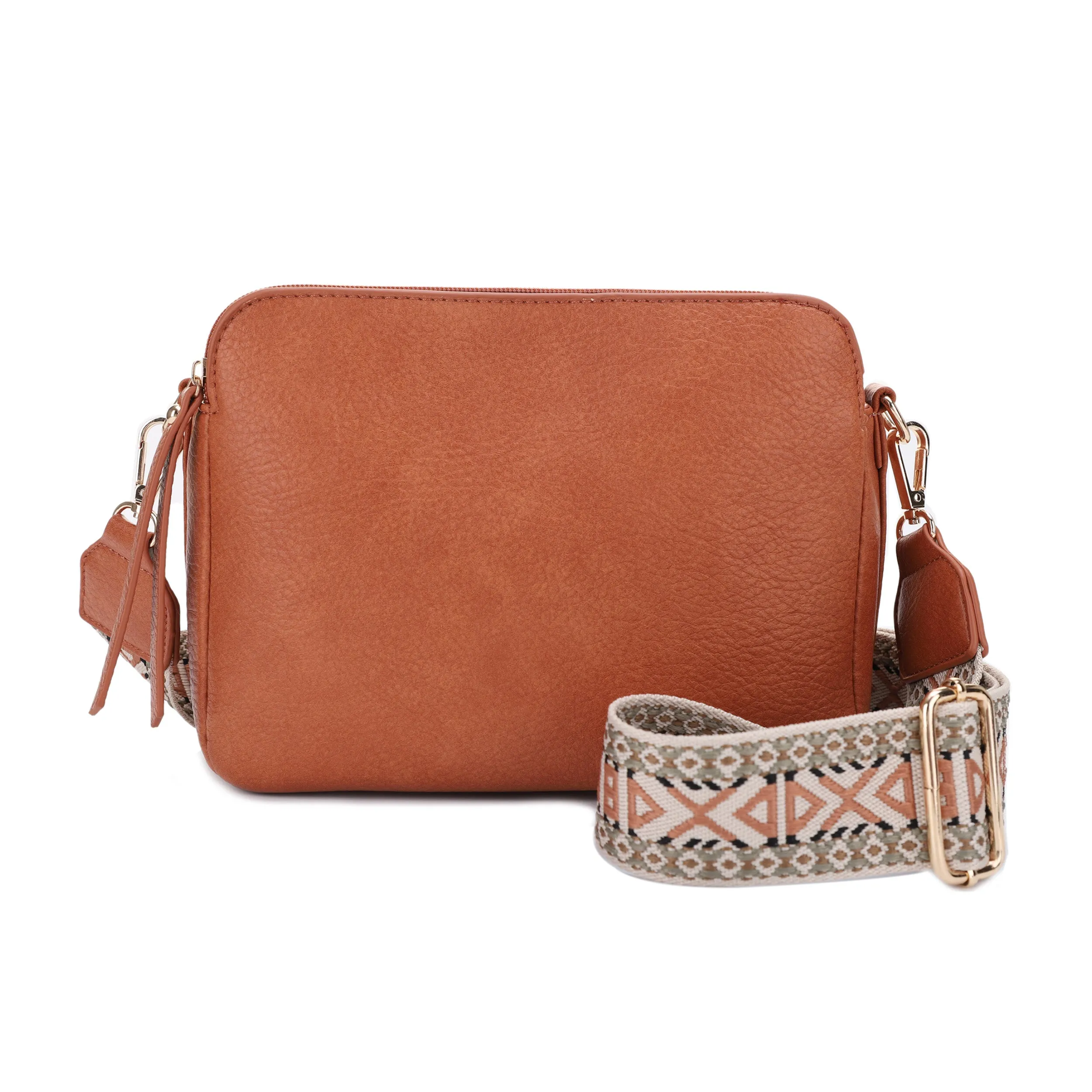 Rebecca Triple Compartment Lock and Key Concealed Carry Crossbody