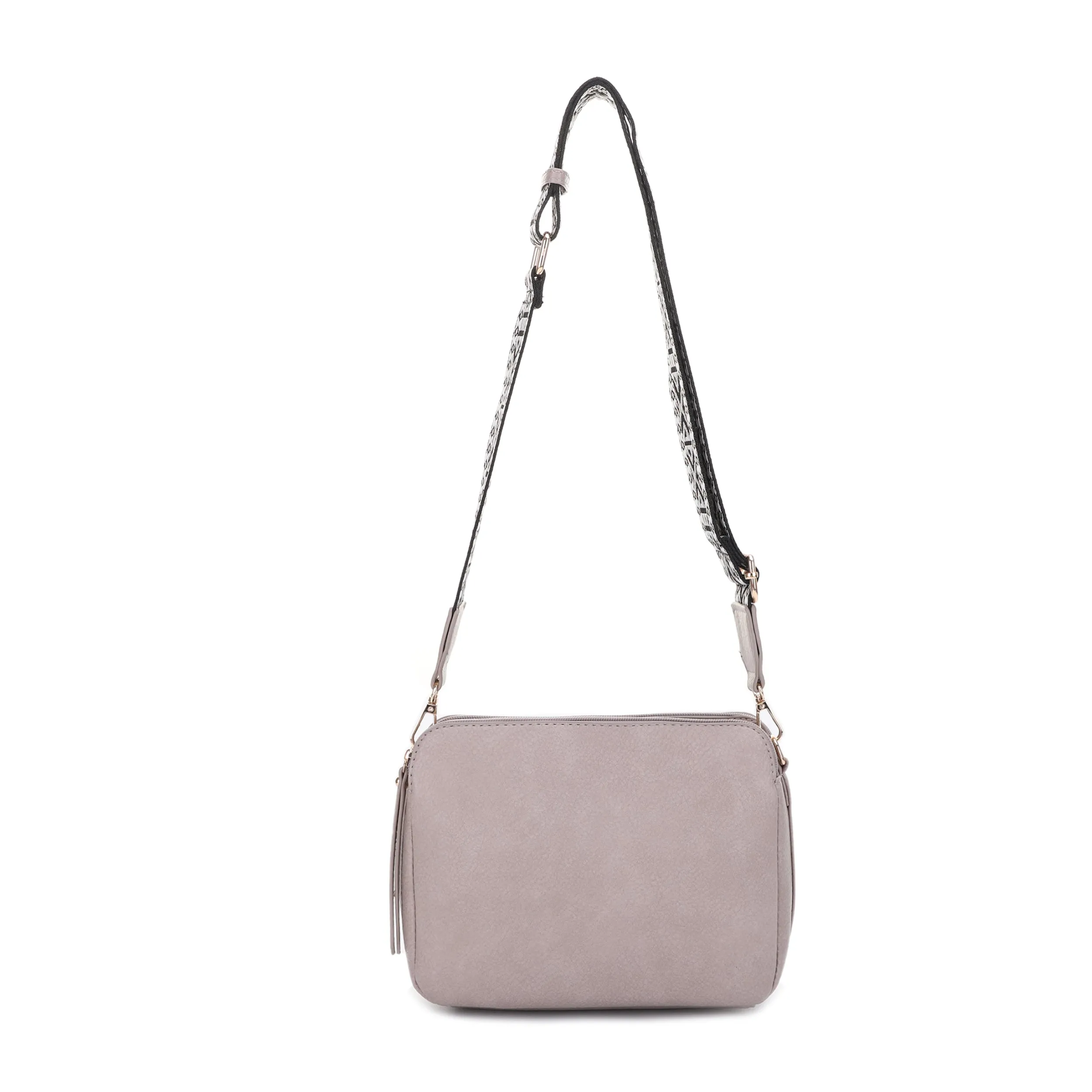 Rebecca Triple Compartment Lock and Key Concealed Carry Crossbody