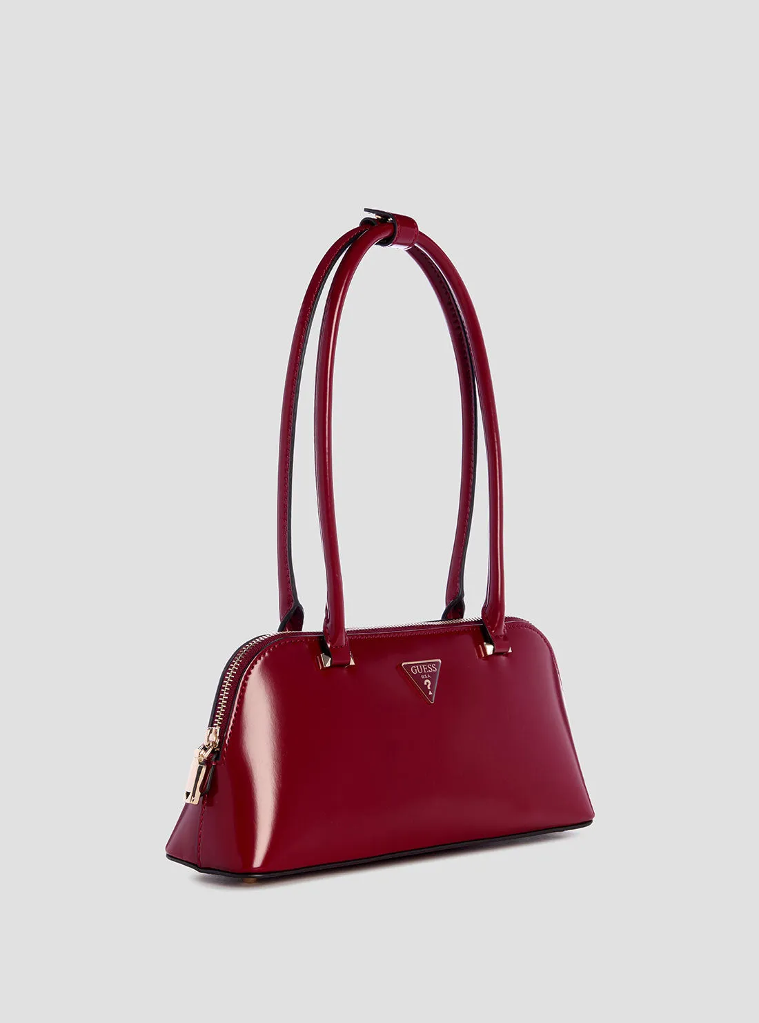 Red Arnela Shoulder Satchel Bag