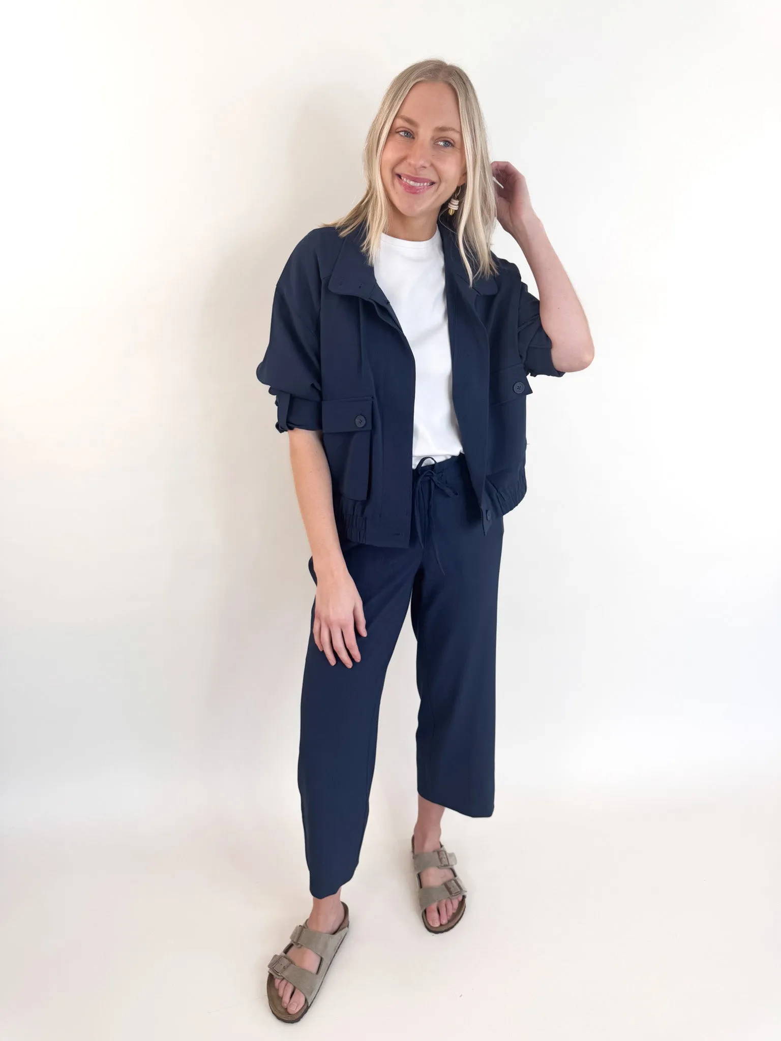 Renn Utility Jacket W/Cinch Hem