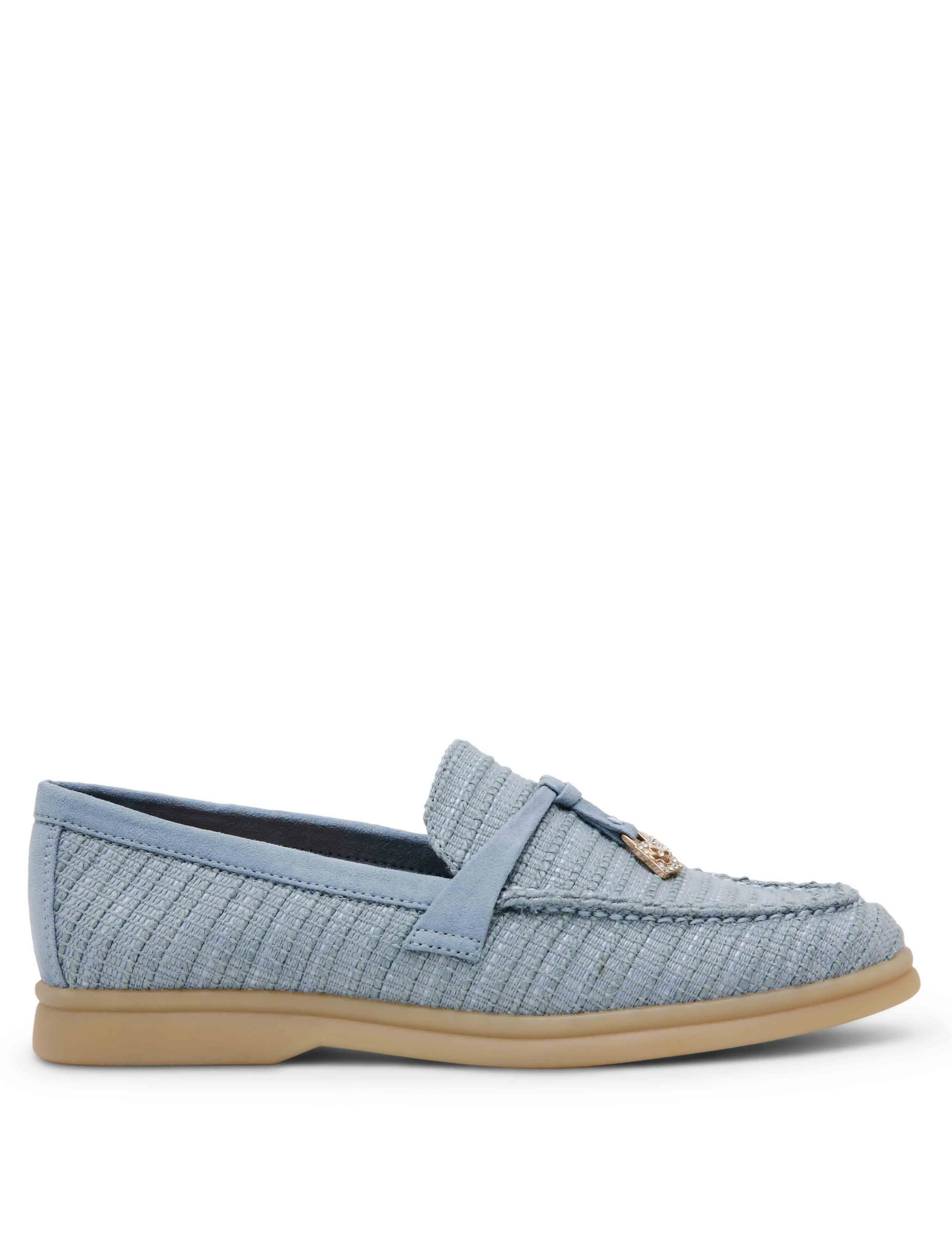 Sandrine Linen Loafer