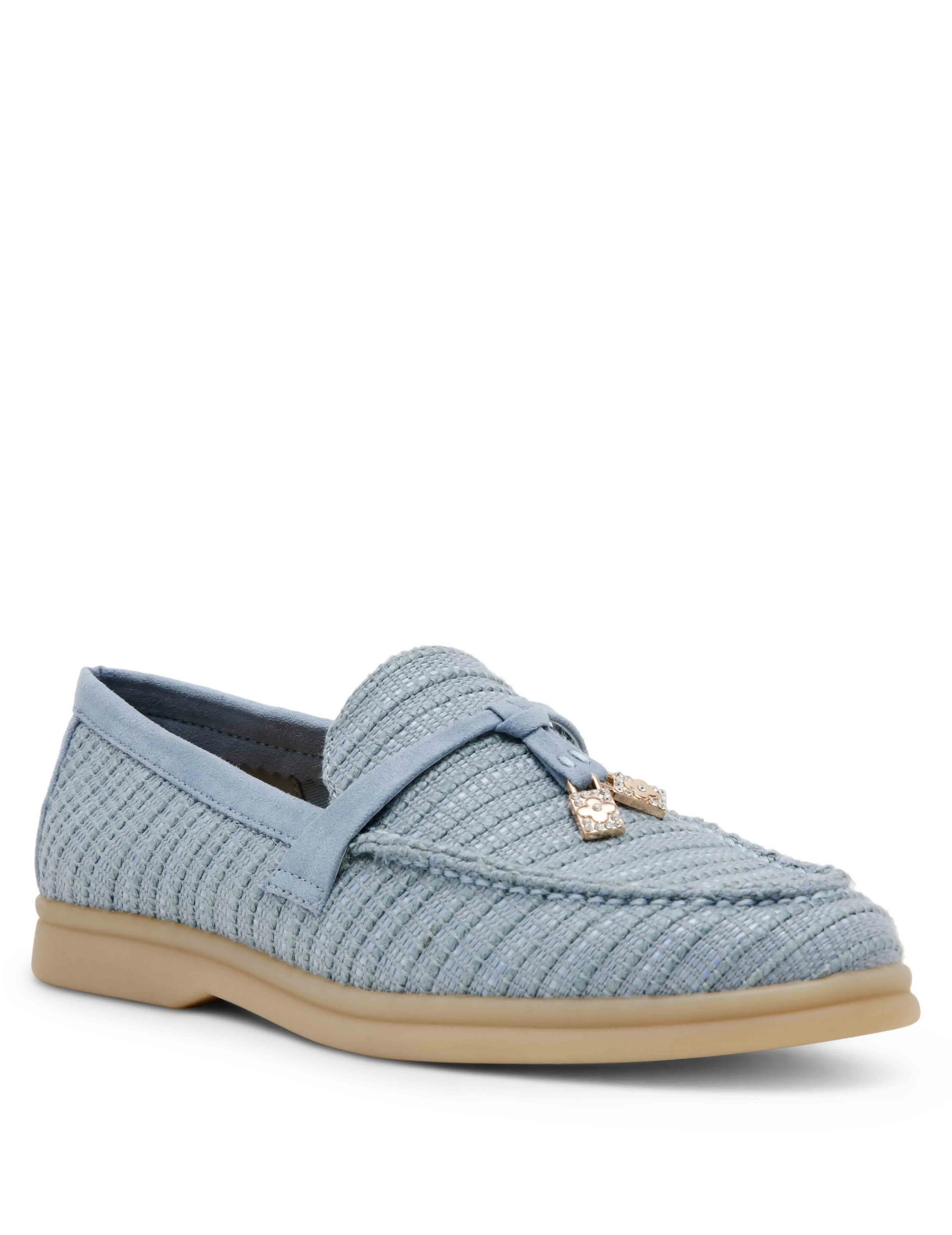 Sandrine Linen Loafer