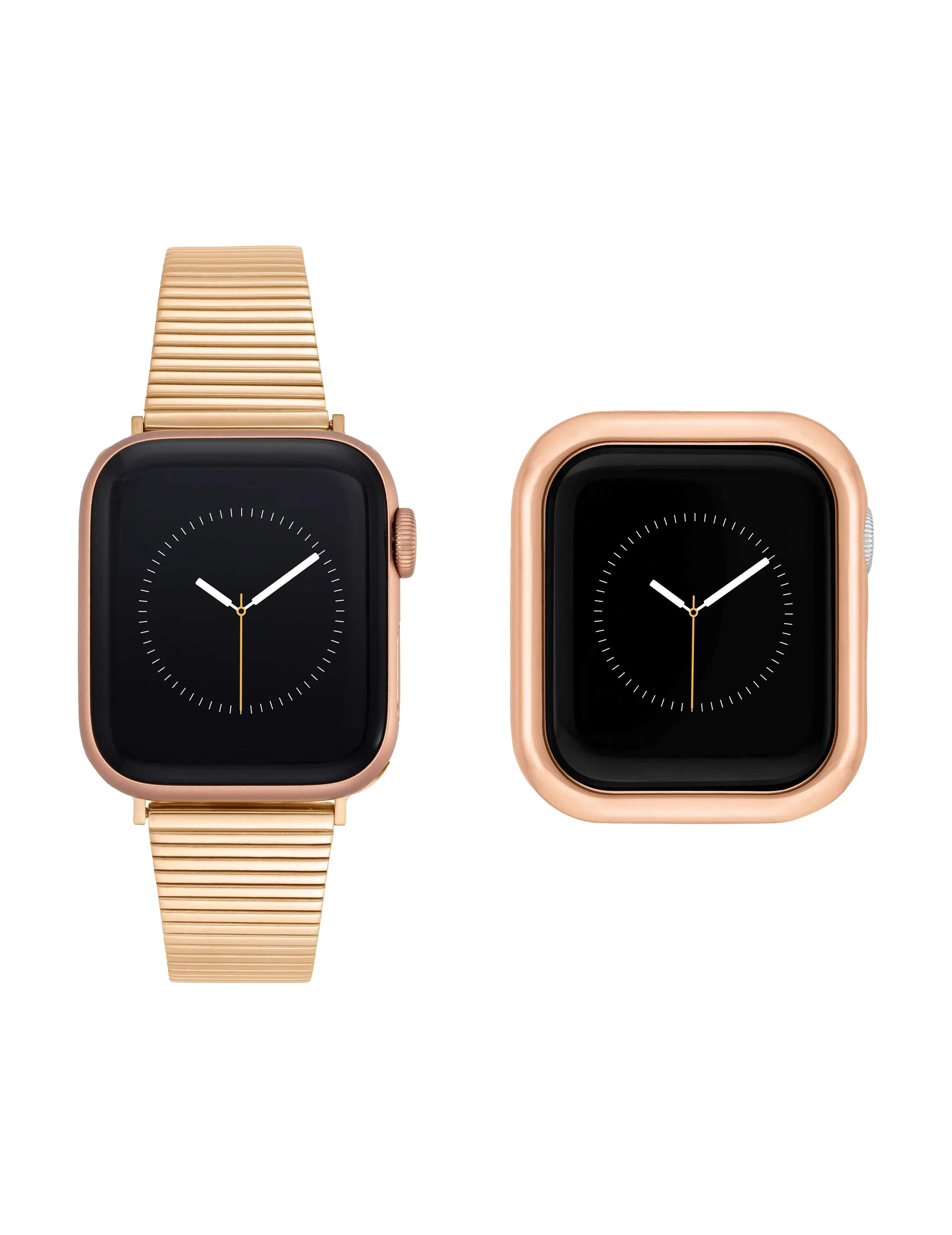 Stainless Steel Band with Protective Case Bundle