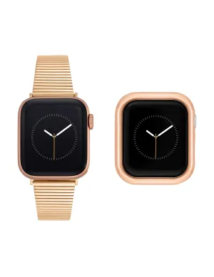 Stainless Steel Band with Protective Case Bundle