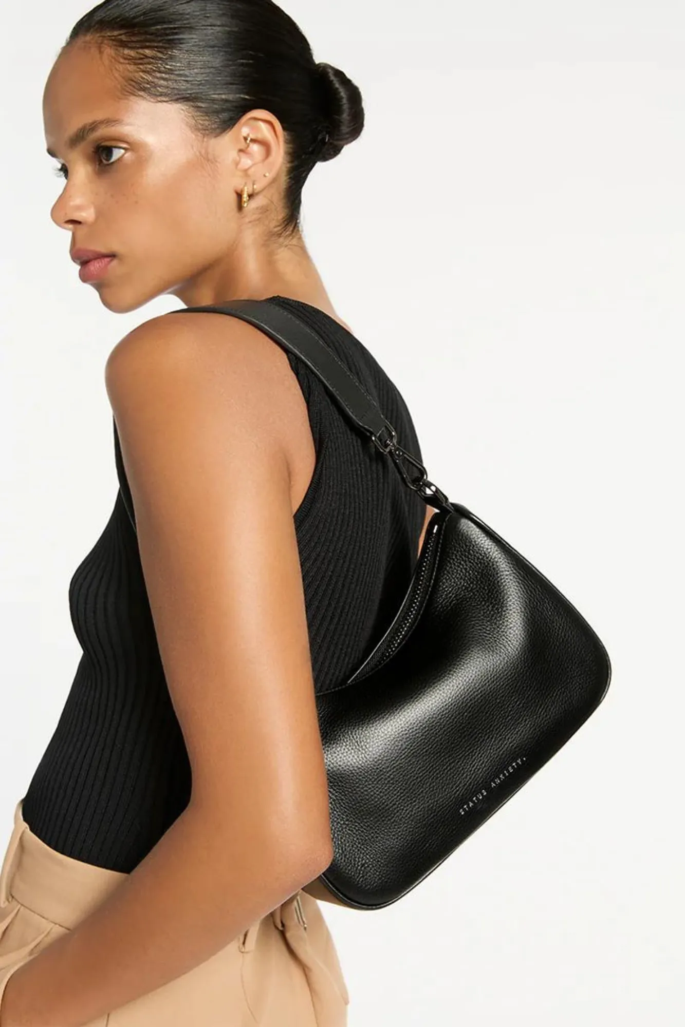 Status Anxiety Look Both Ways Bag Black