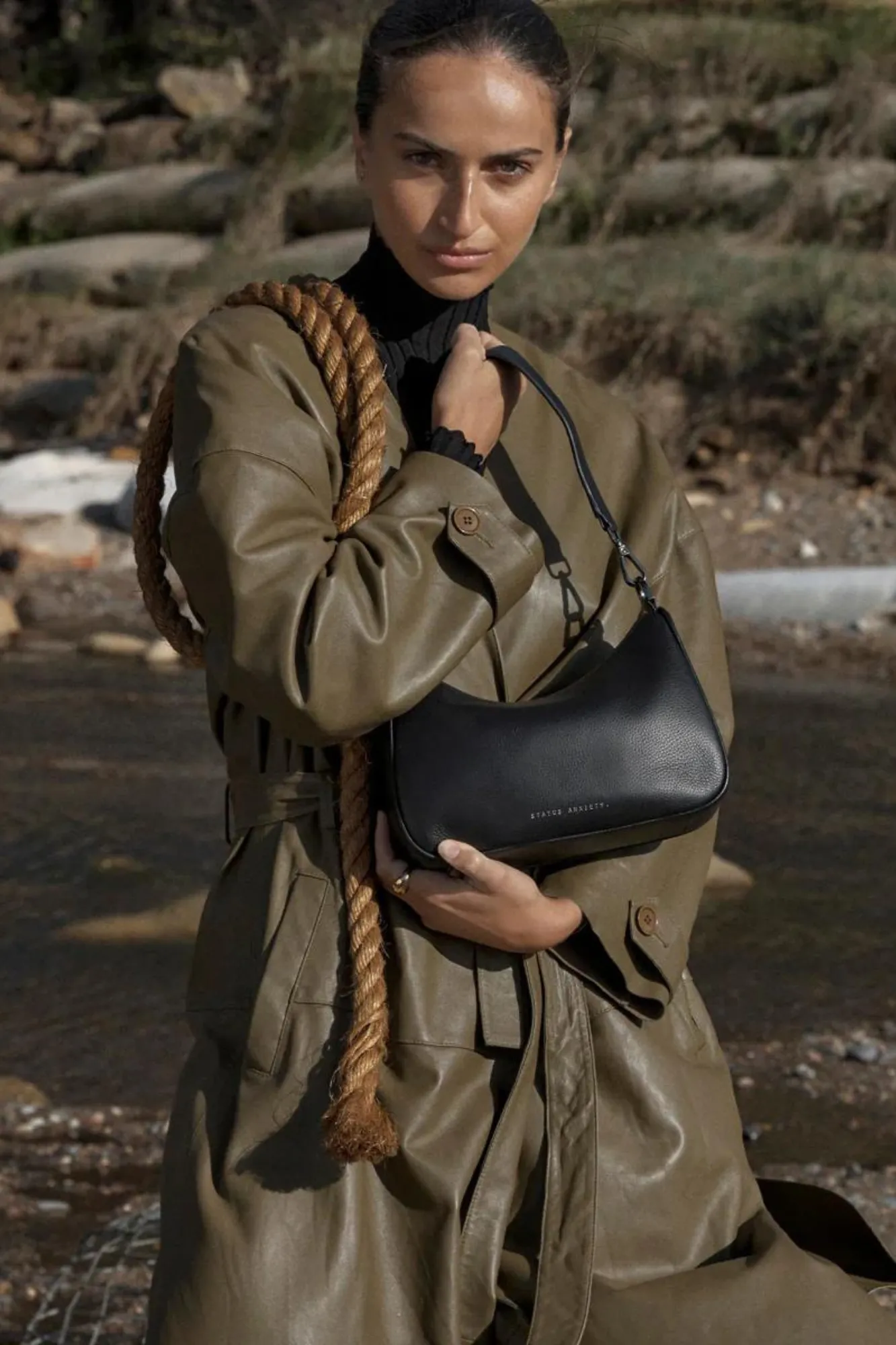 Status Anxiety Look Both Ways Bag Black