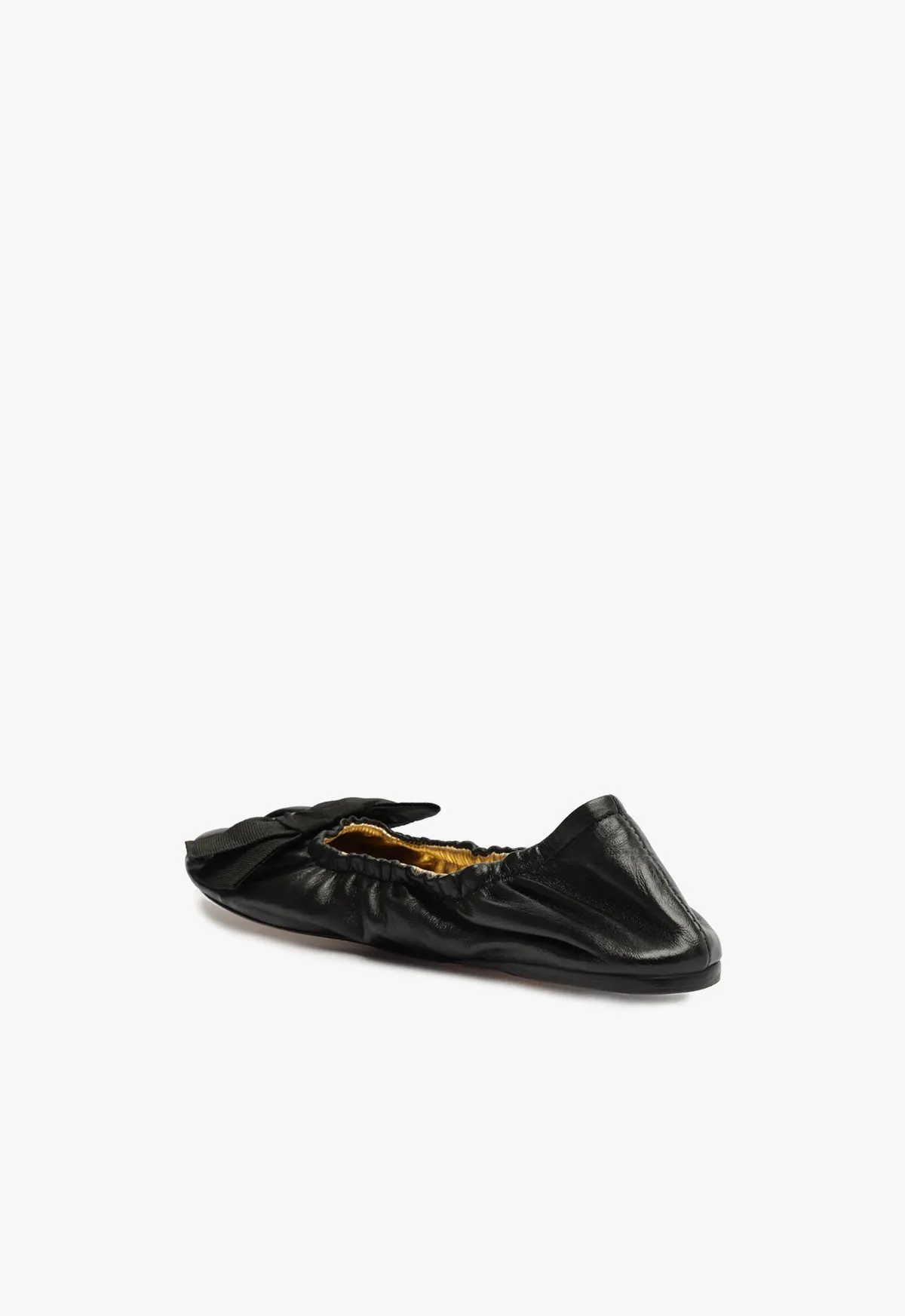 Suzanne Leather Flat